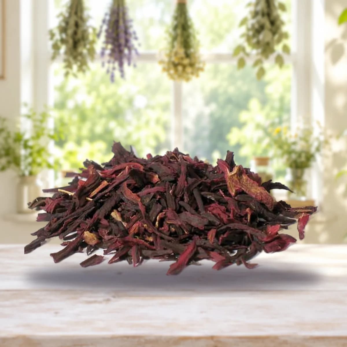 Hibiscus Flower Whole 2oz (Hibiscus sabdariffa)