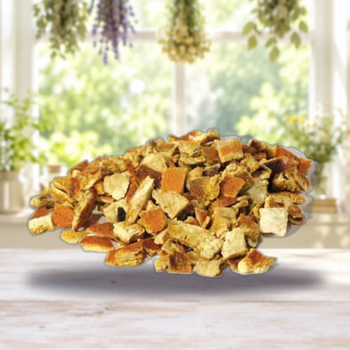 Orange Peel cut 2oz (Citrus sinensis)