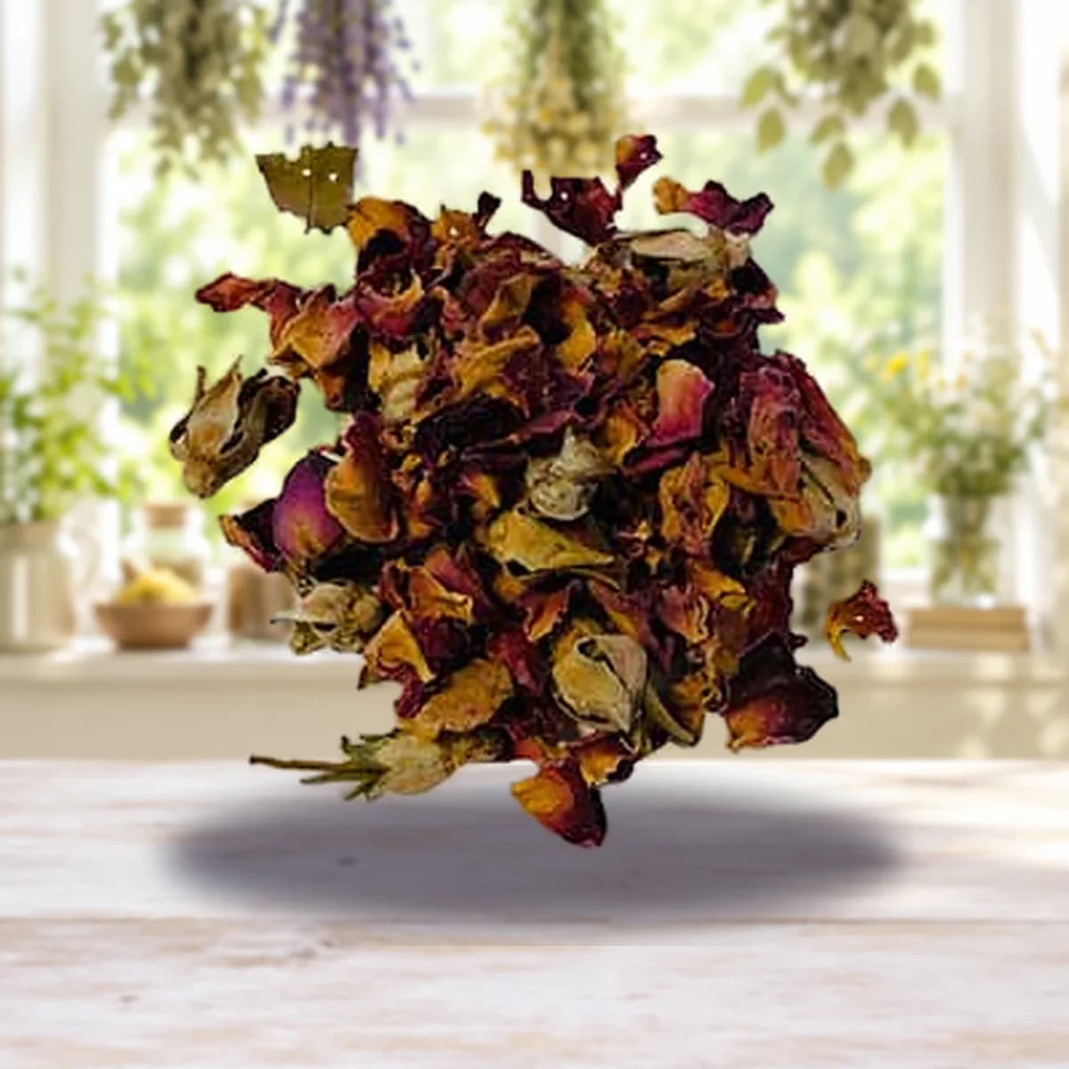Red Rose Buds and Petals, 2 oz