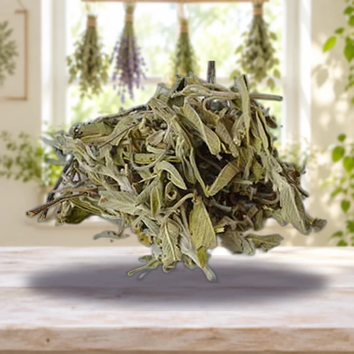 Sage Leaf cut 2oz (Salvia officinalis)