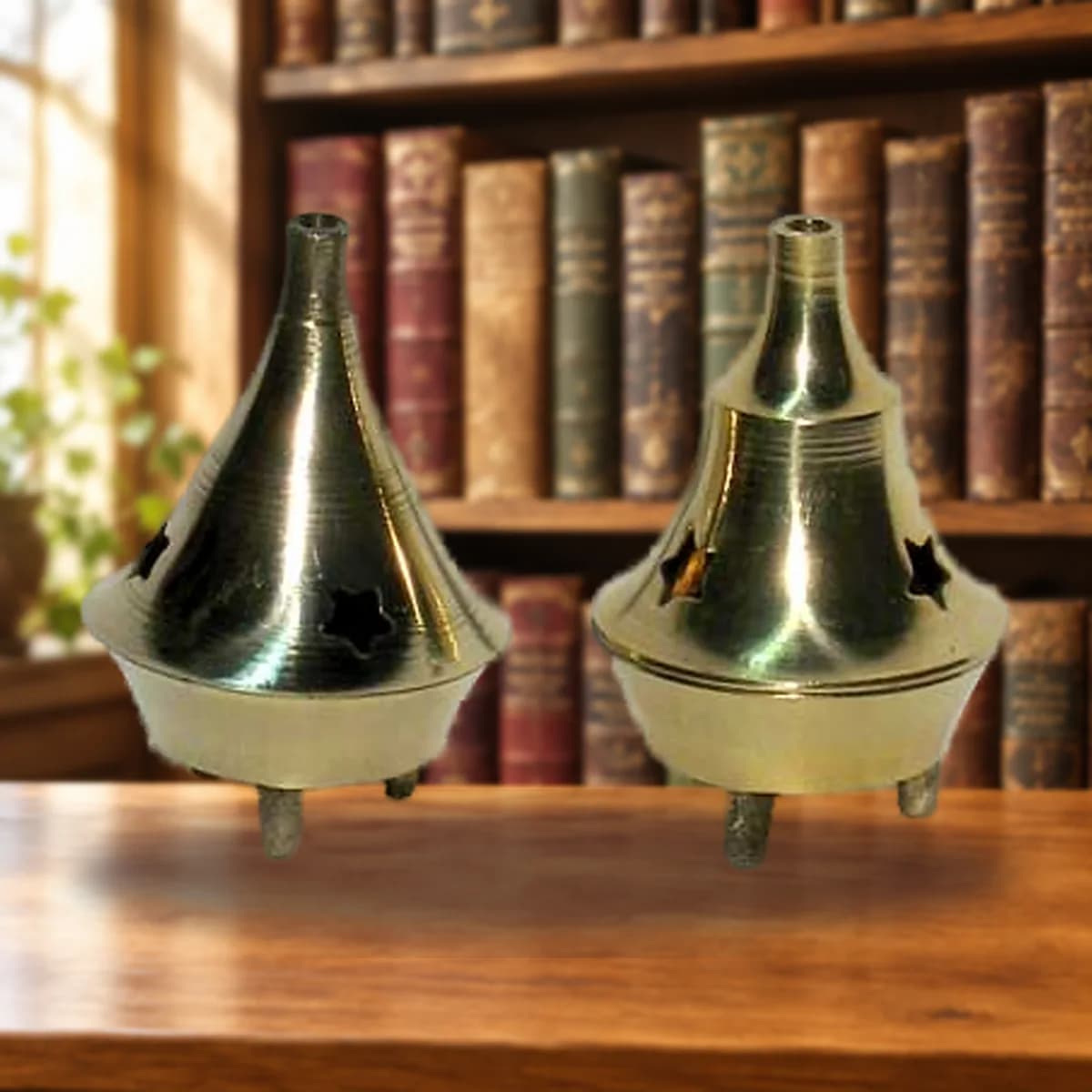 Brass Cone Incense Burner, 2 1/4 in.