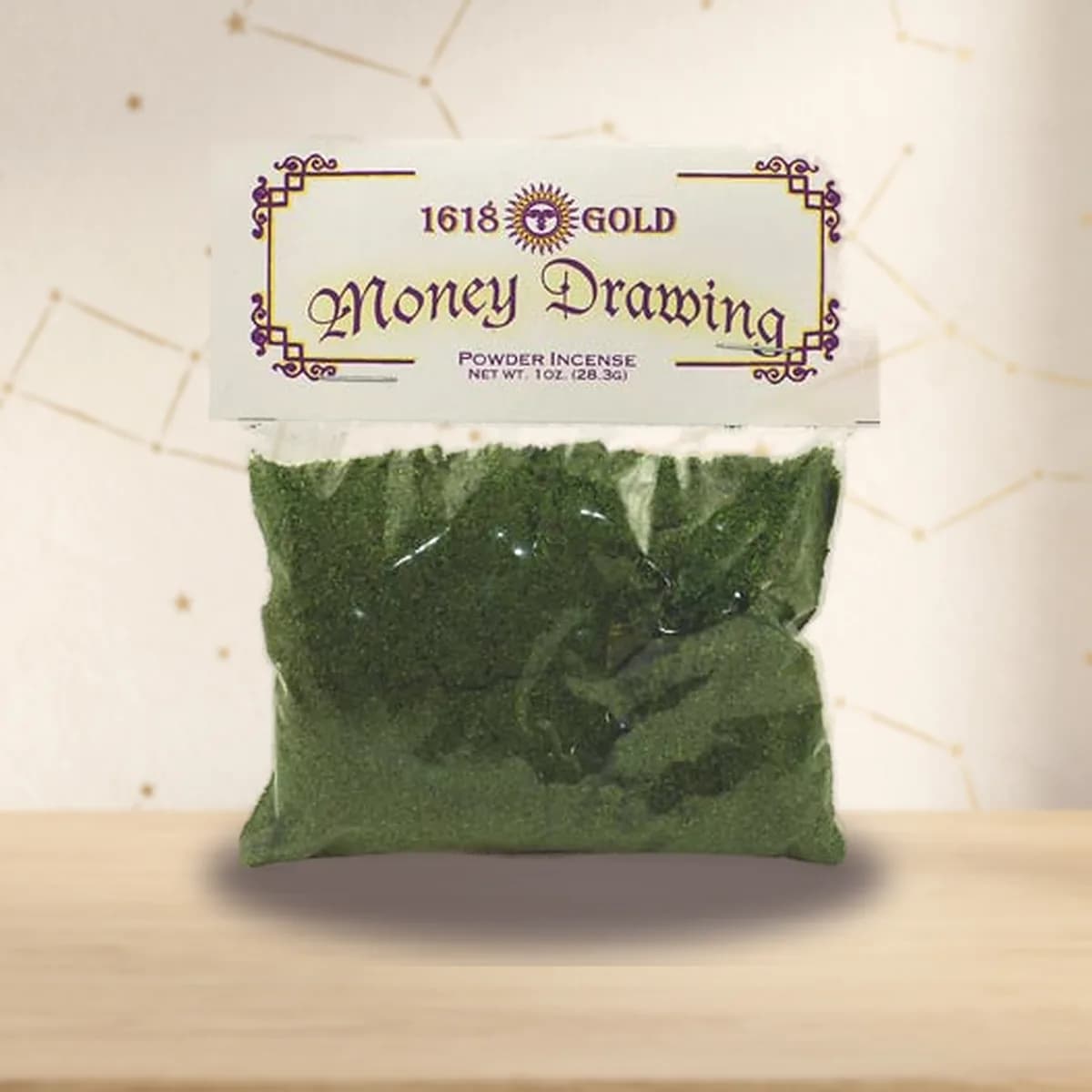 Money Drawing Powder Incense, 1 oz
