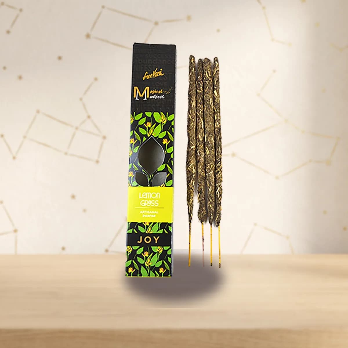 4pk Lemon Grass (Joy) manifest stick