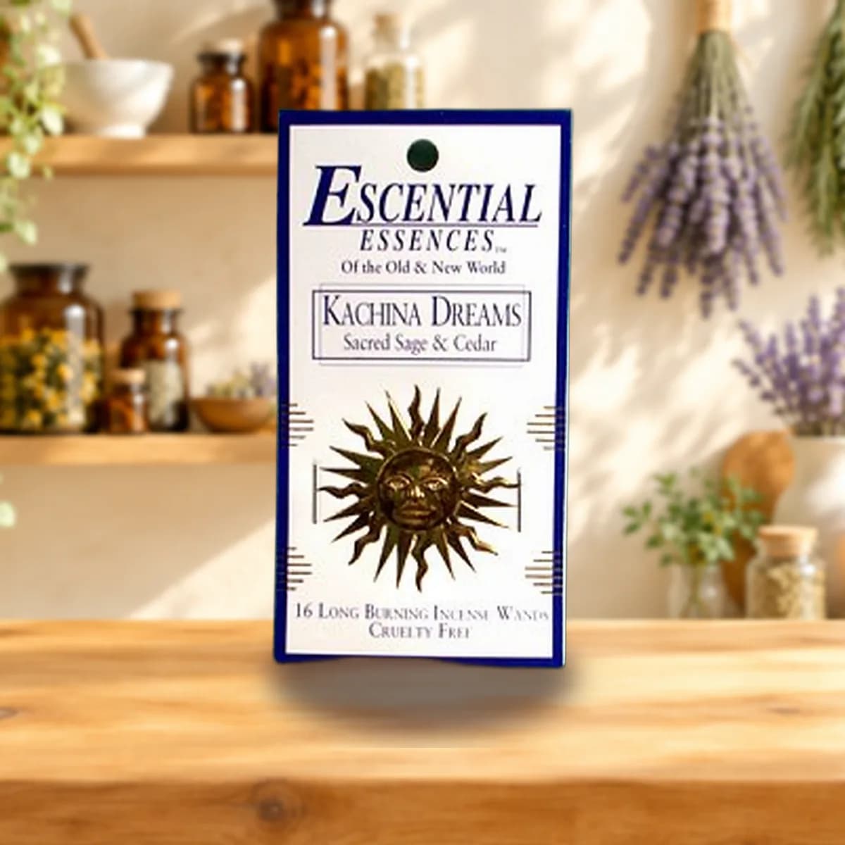 16/pk Kachina Dreams escential essences incense sticks