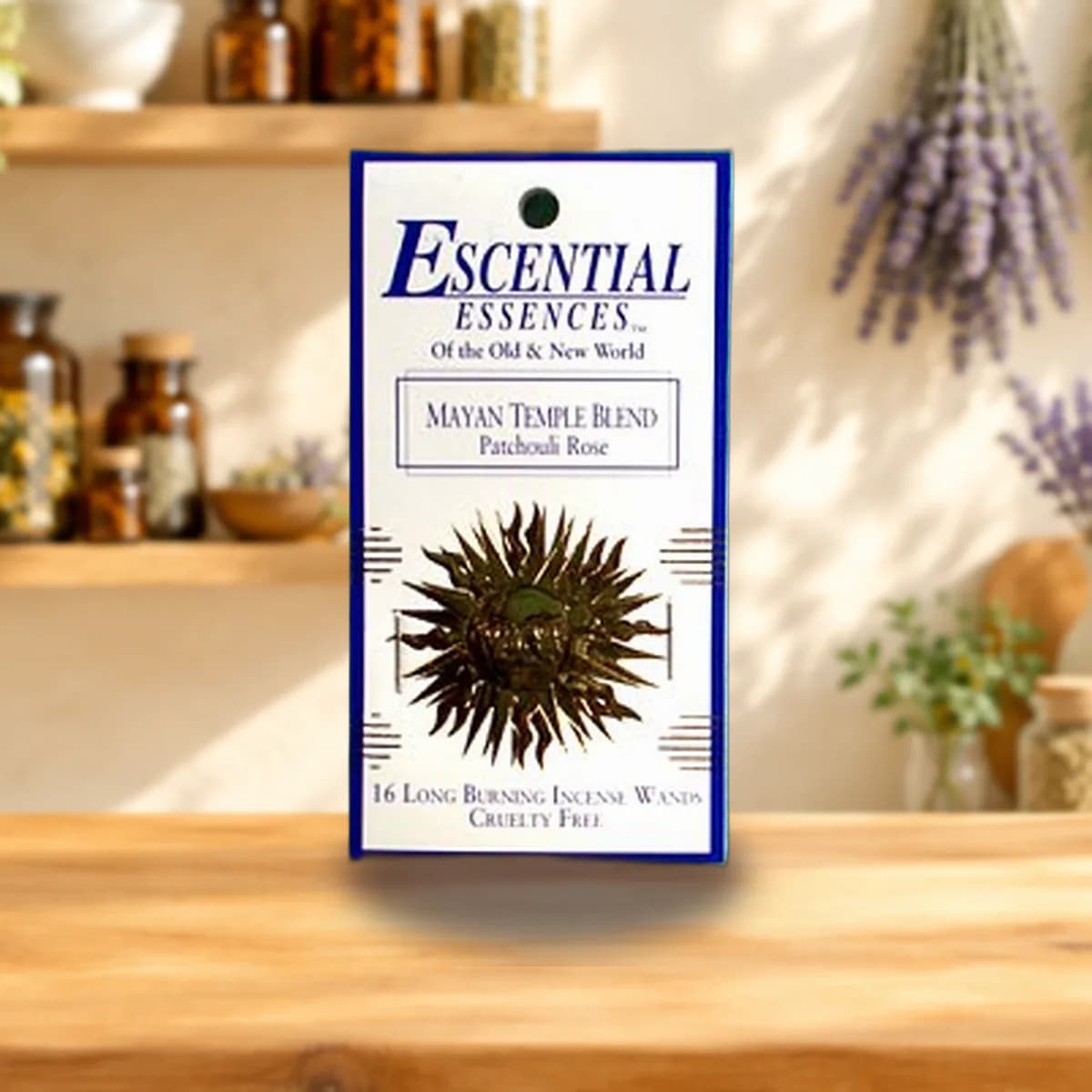16/pk Mayan Temple essential essences incense sticks