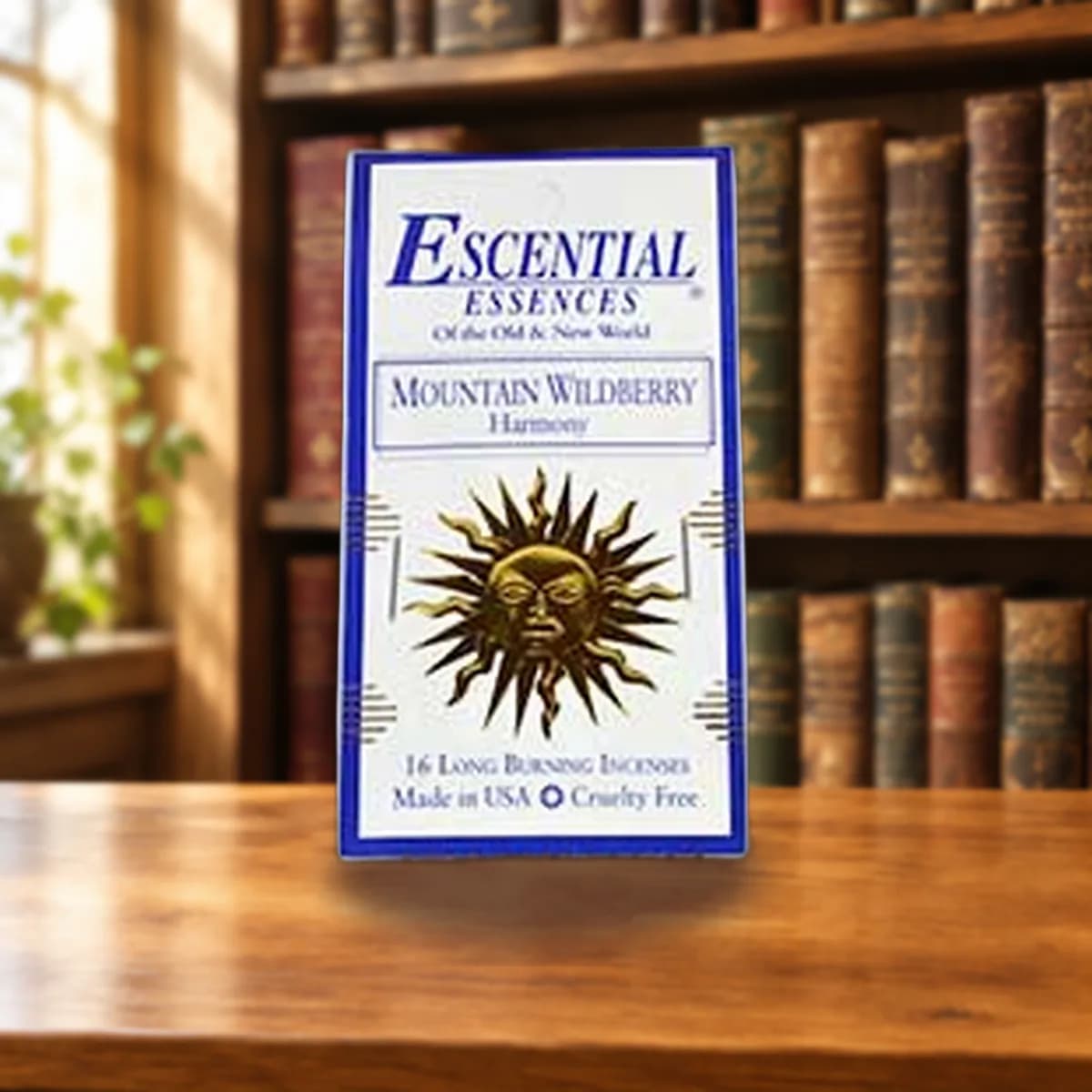 16/pk Mountain Wildberry essential essences incense sticks