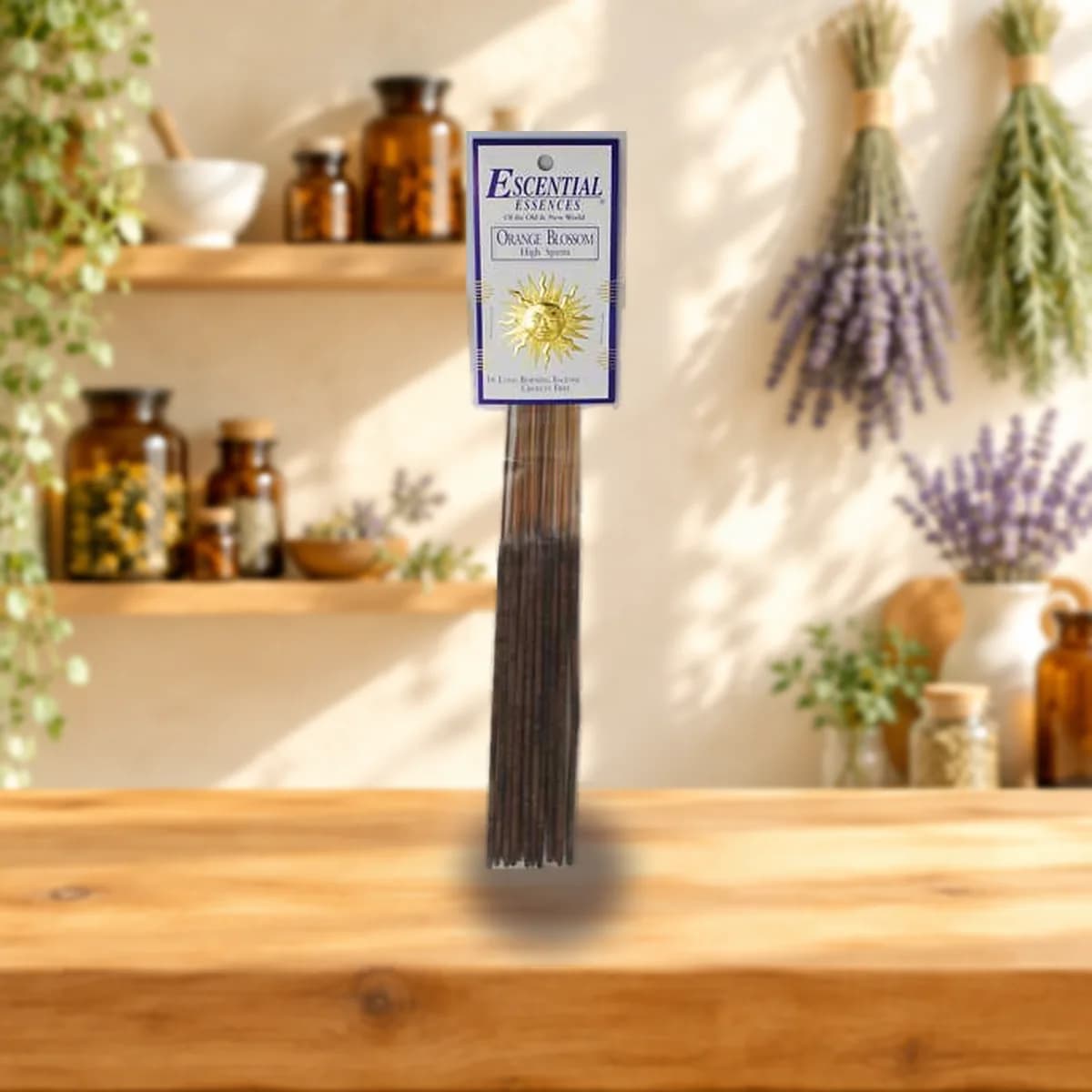 16/pk Orange Blossom escential essences incense stick
