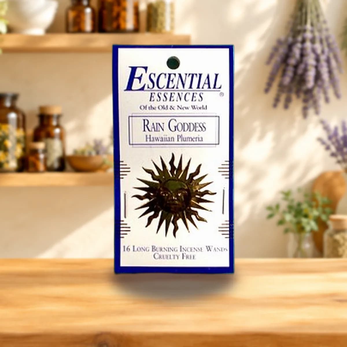16/pk Rain Goddess escential essences incense sticks