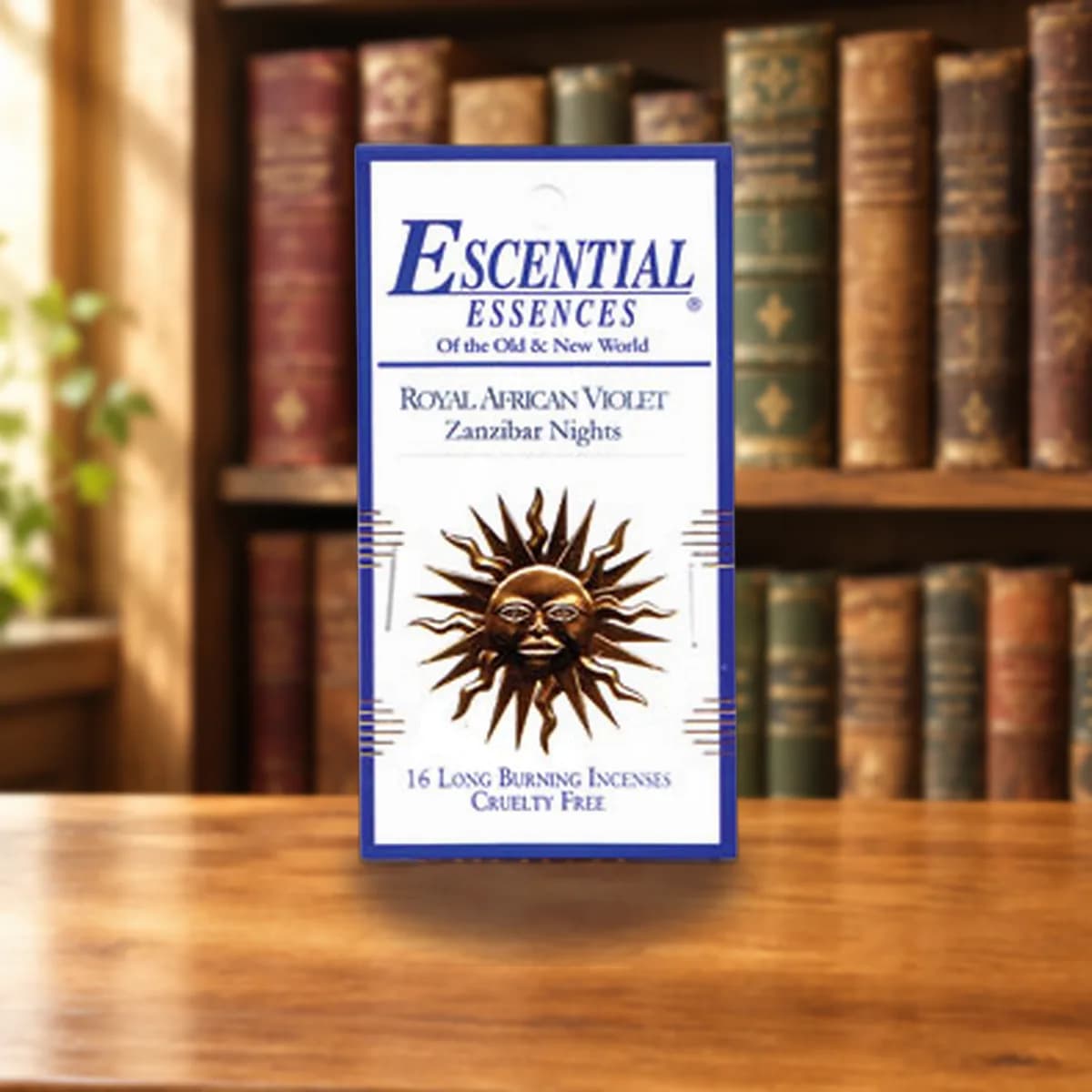 16/pk Royal African Violet escential essences incense sticks