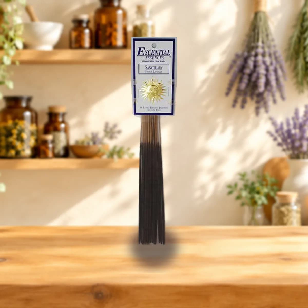 16/pk Sanctuary escential essences incense sticks