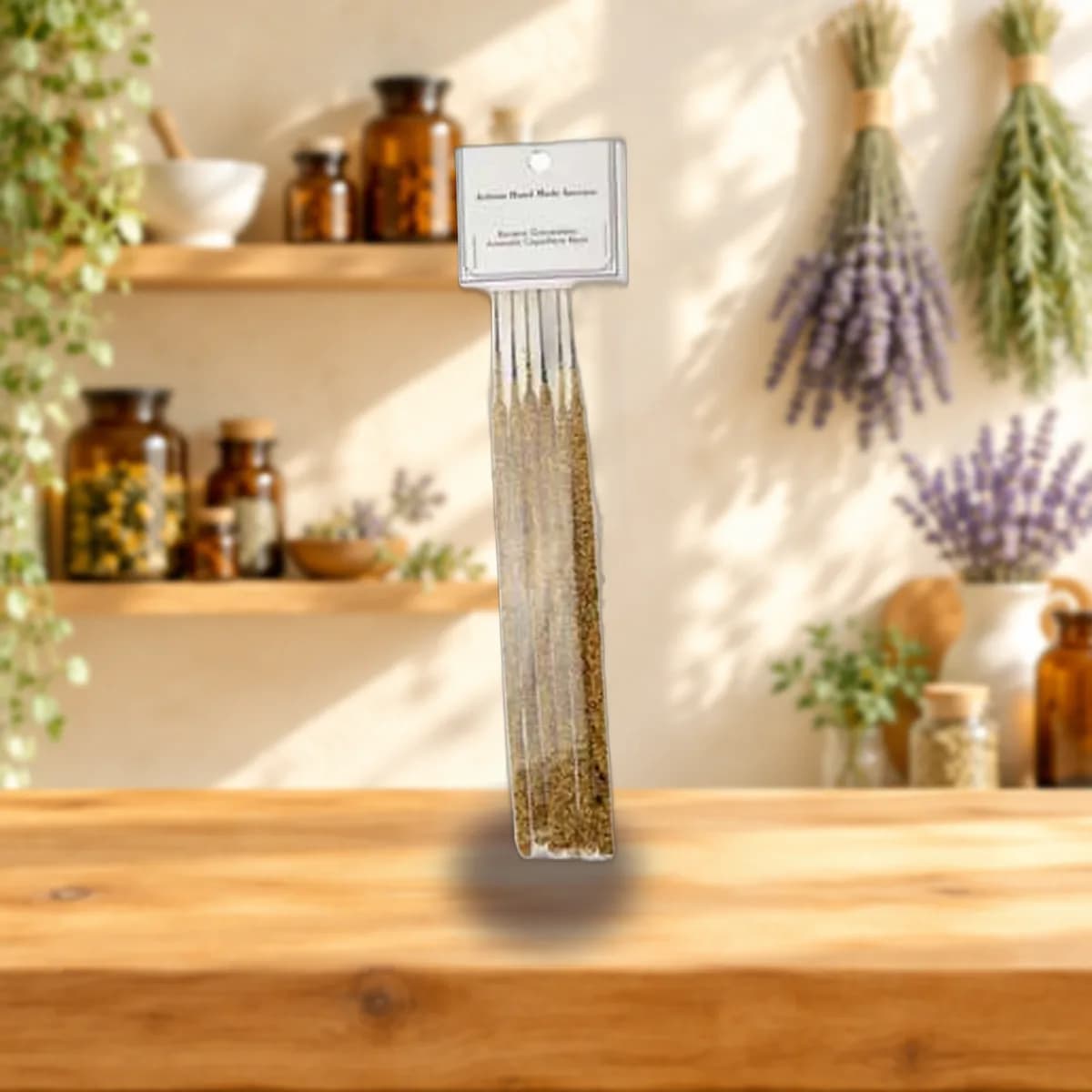Artisan Resin Sticks, 6-pack (Frankincense, Myrrh, Copal, Palo Santo, White Sage)