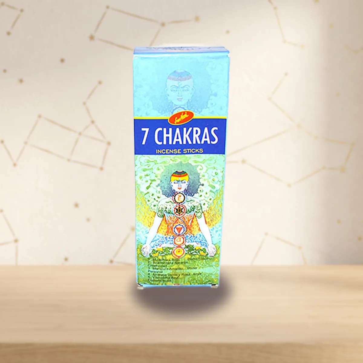 (box of 6) 7 Chakra sree vani stick