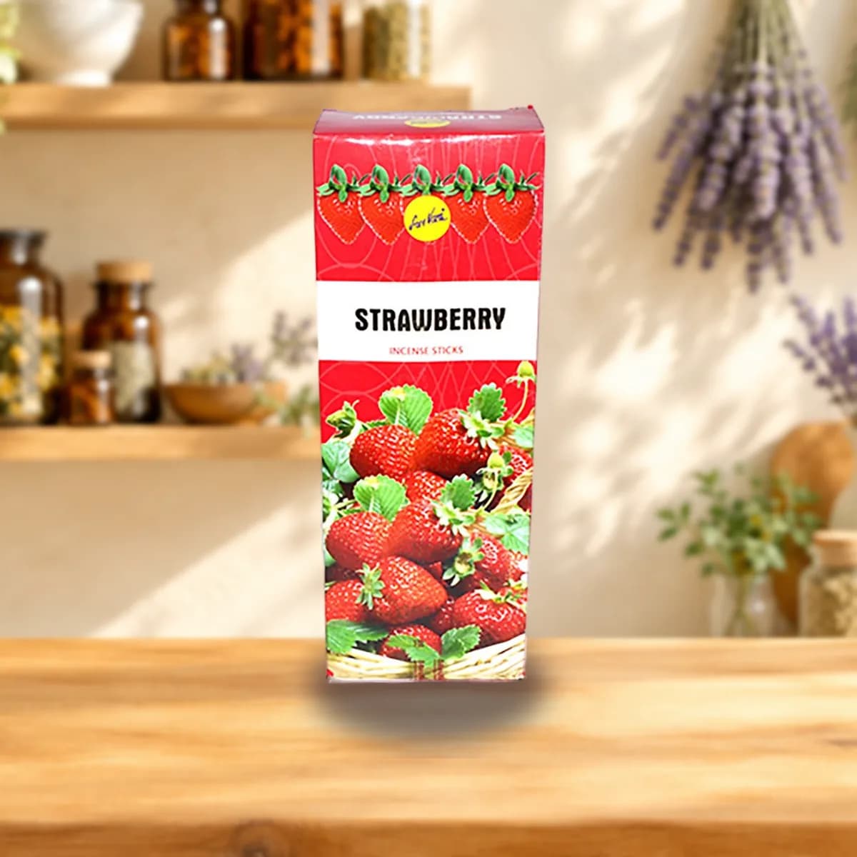 (box of 6) Strawberry sree vani stick