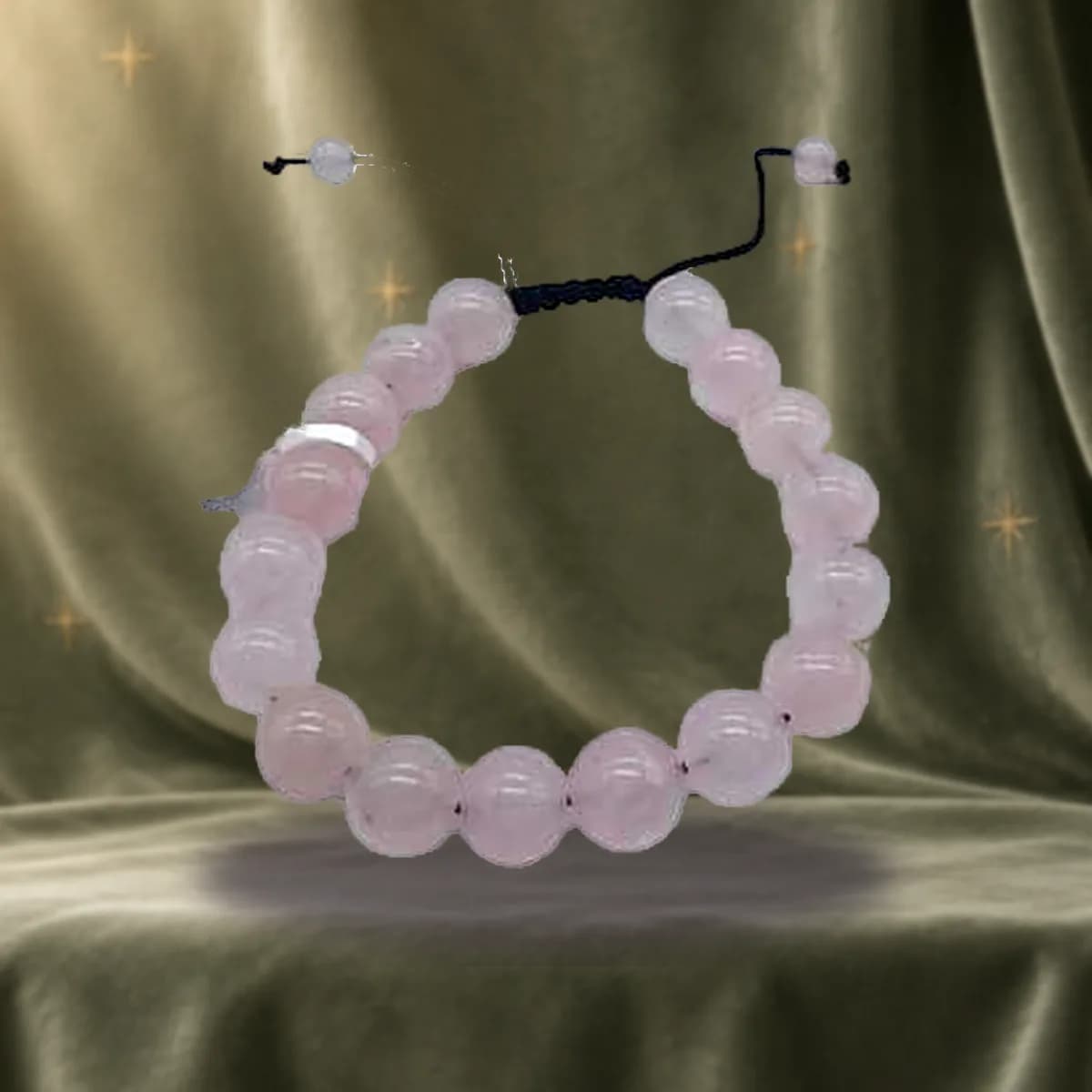 10mm Rose Quartz bracelet