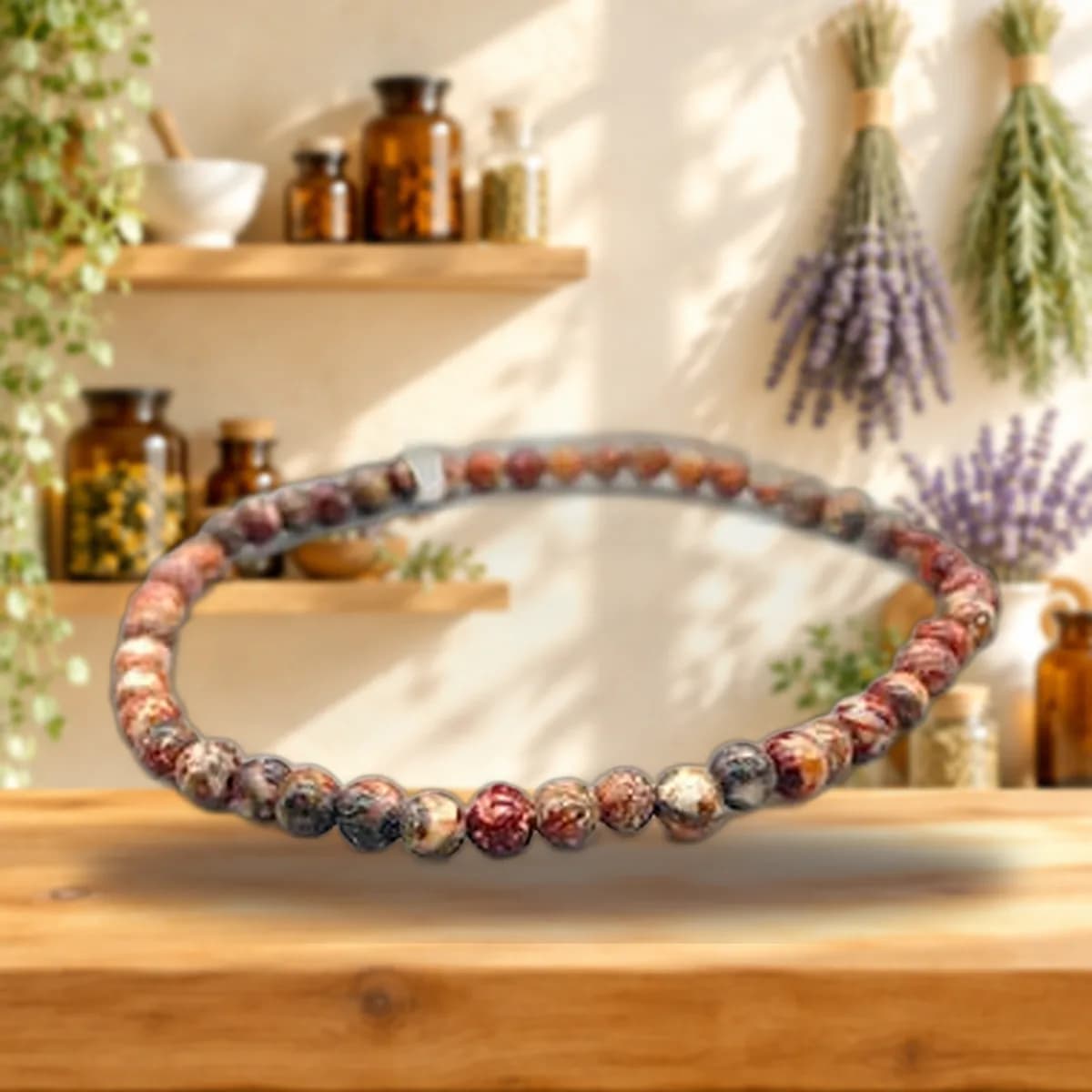 4mm Jasper, Brecciated