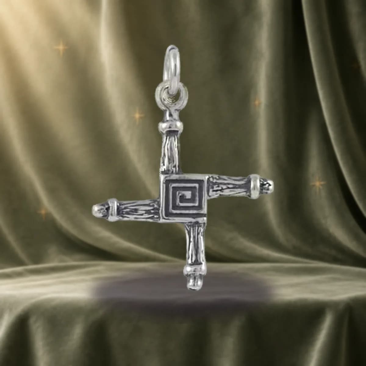 Bridget's Cross sterling silver