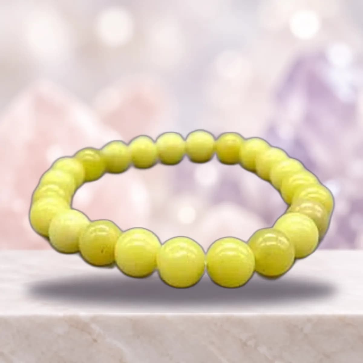 8mm Butter Jade bracelet