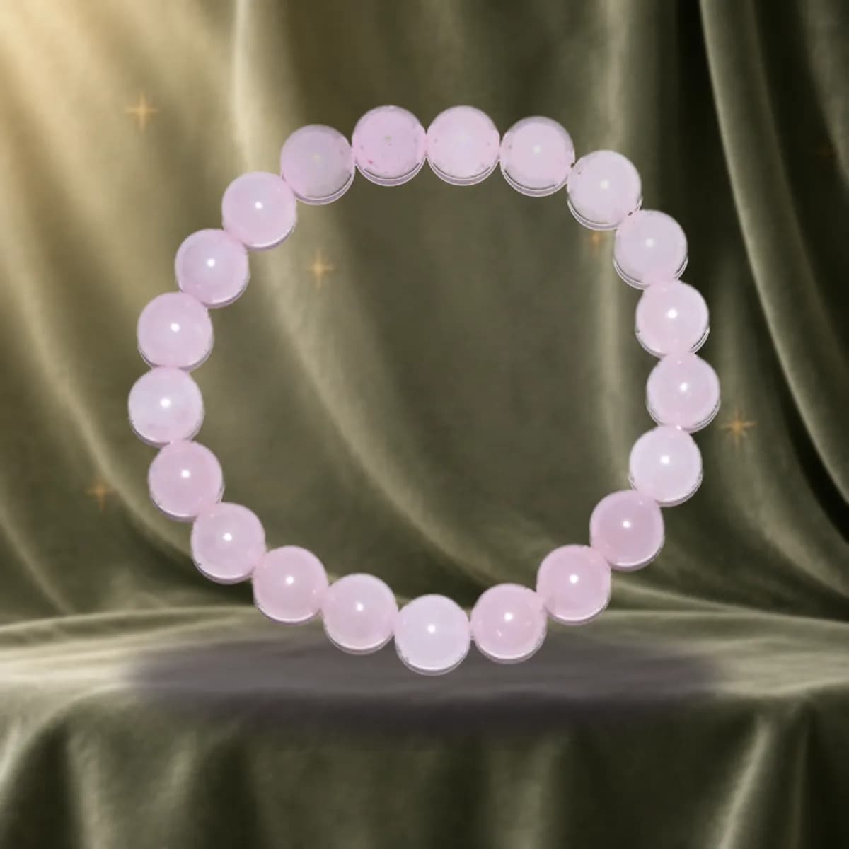 8mm Rose Quartz bracelet