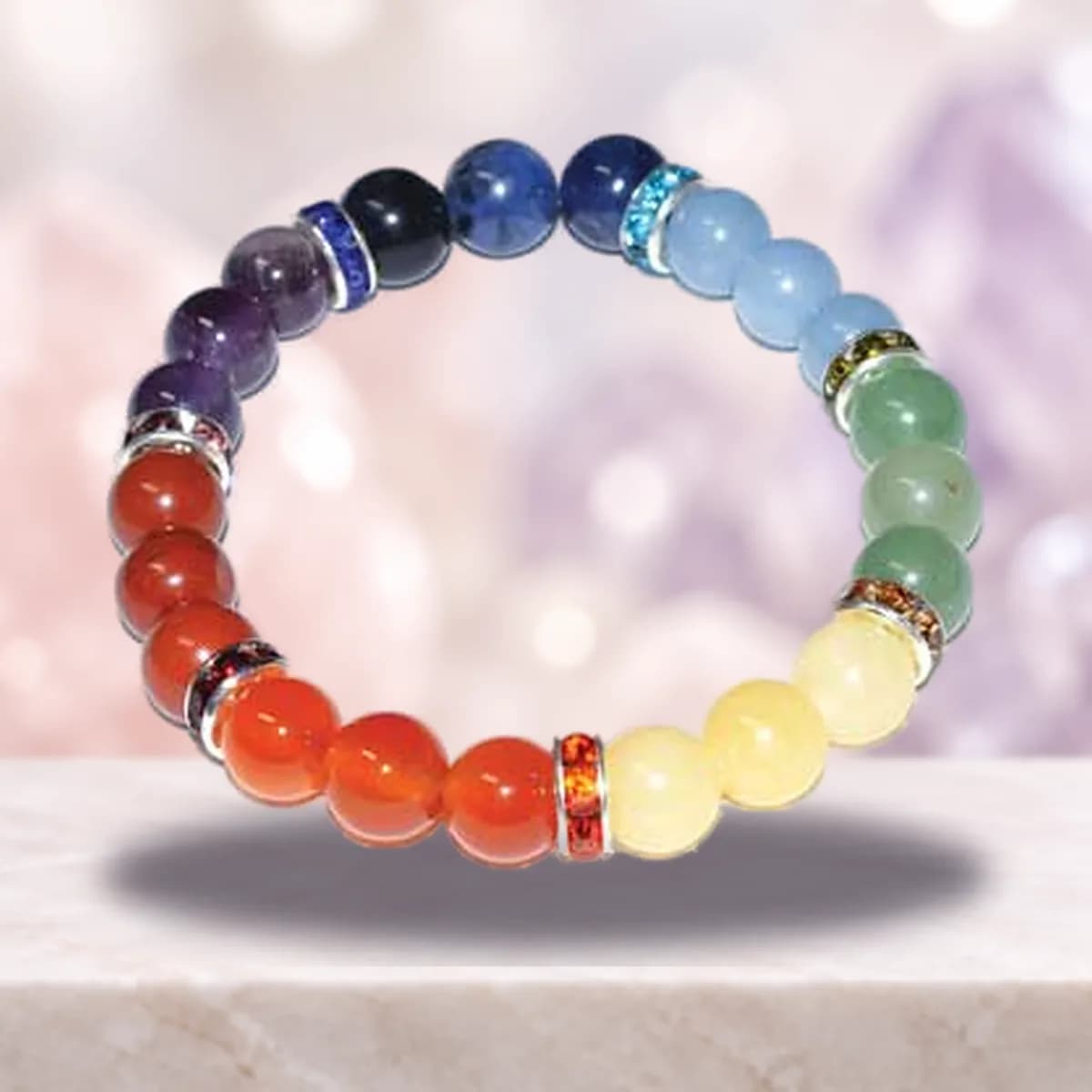 8mm 7 Chakra / Spacer