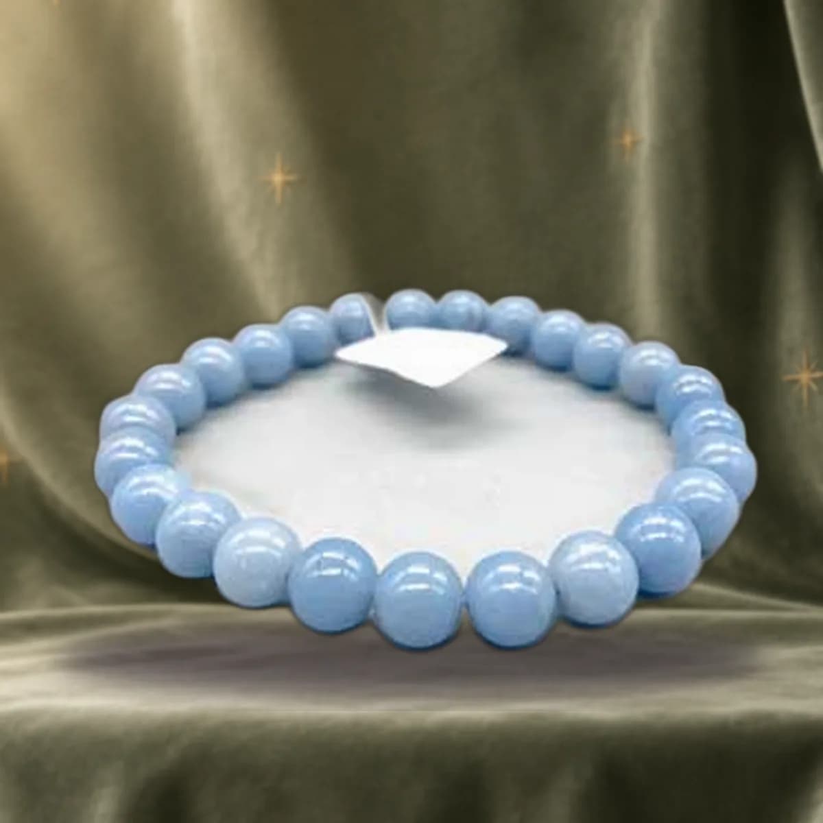8mm Angelite bracelet