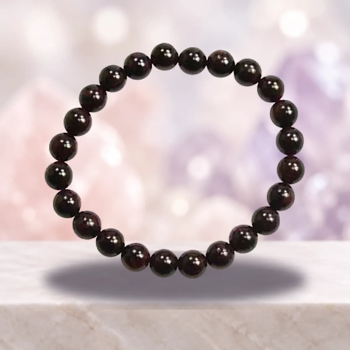7mm Garnet bracelet