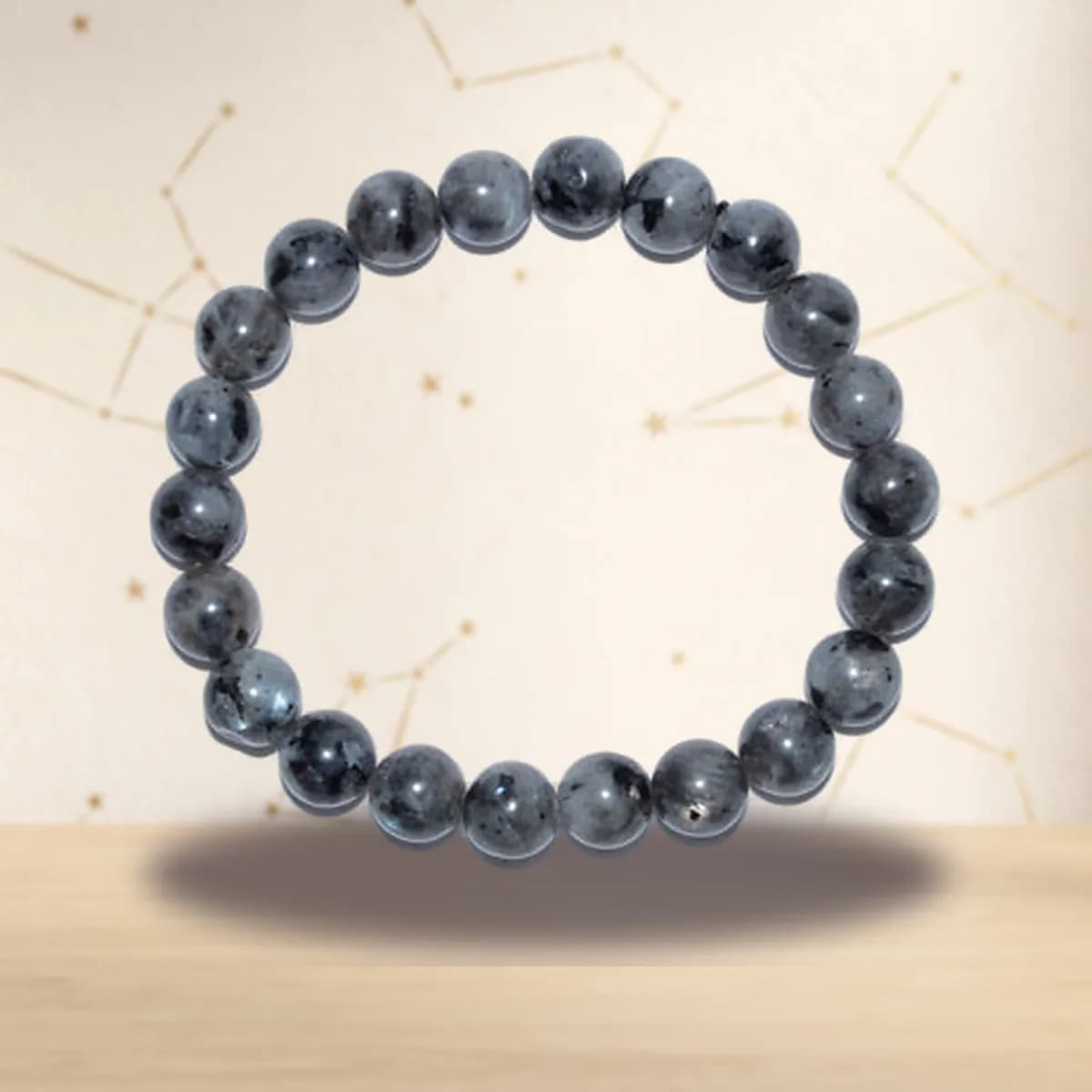 Larvikite Bracelet, 8 mm