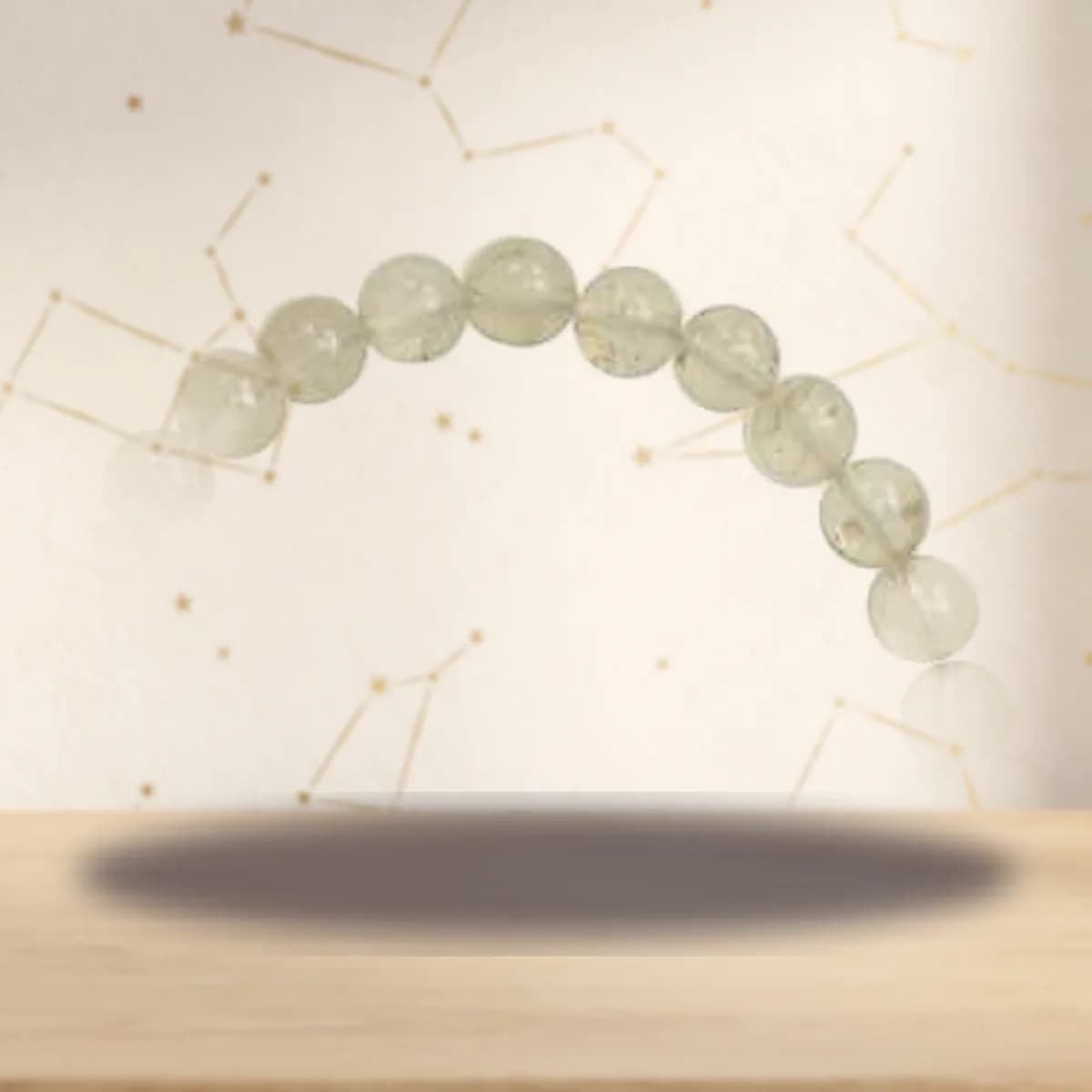 Clear Quartz Bracelet, 8 mm