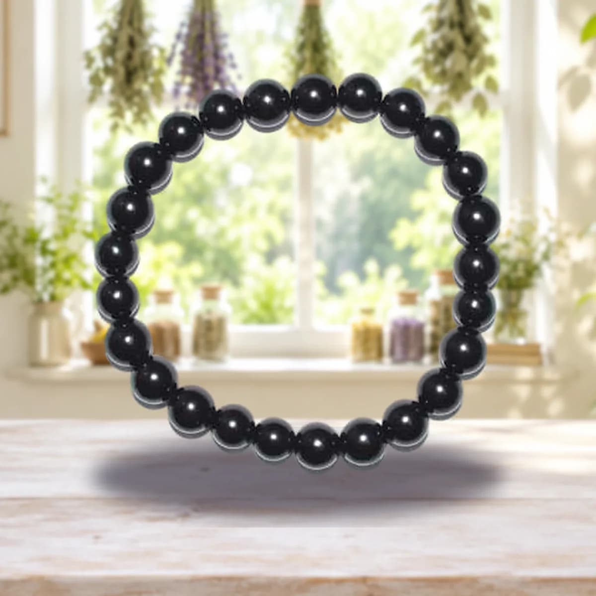 8mm Shungite bracelet
