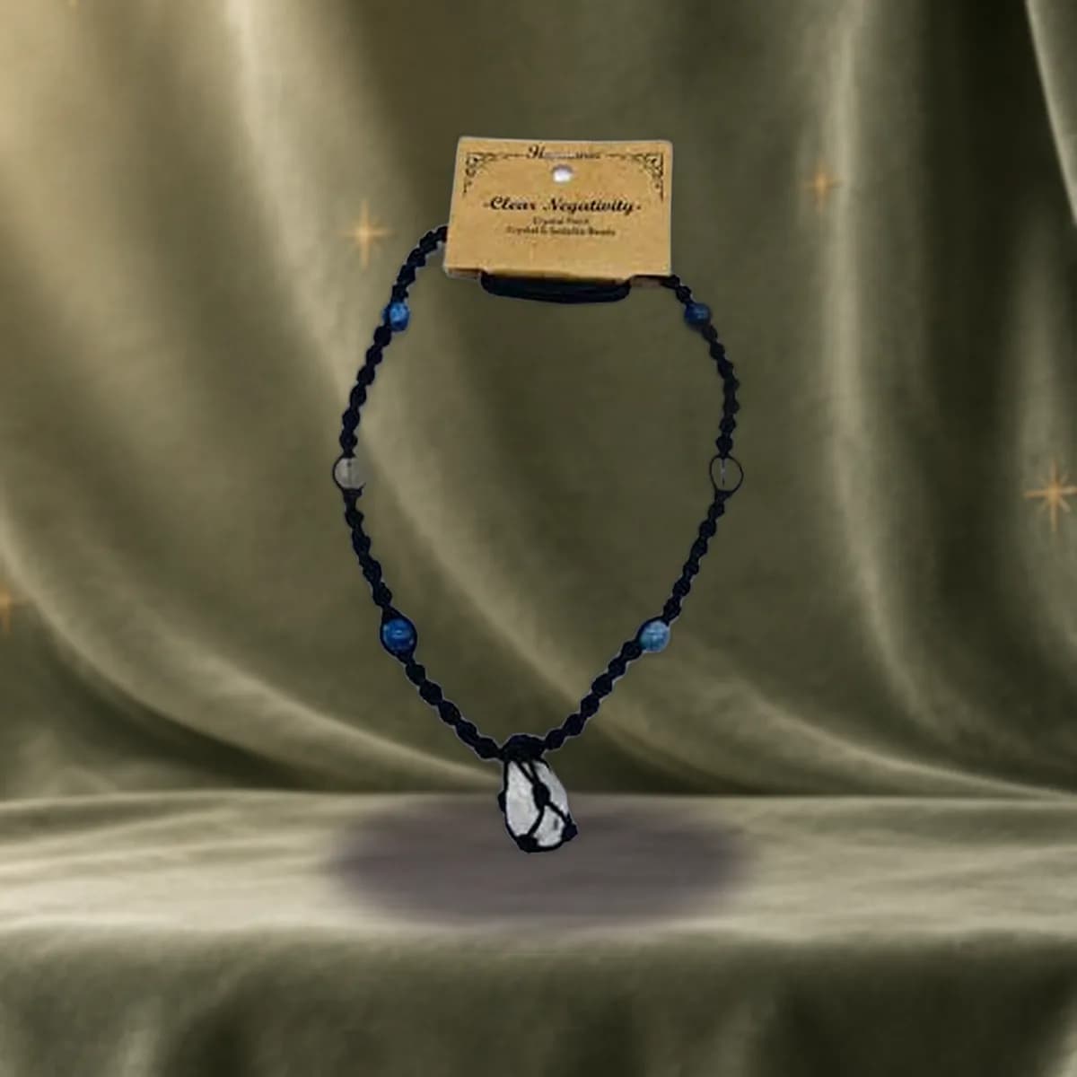 Net Necklace Clear Negativity