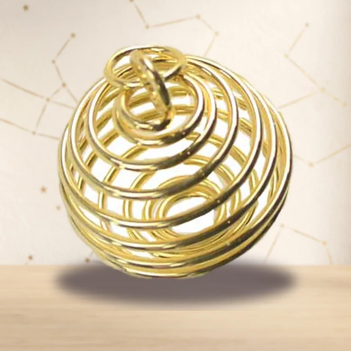 (set of 24) 1" Gold Plated coil