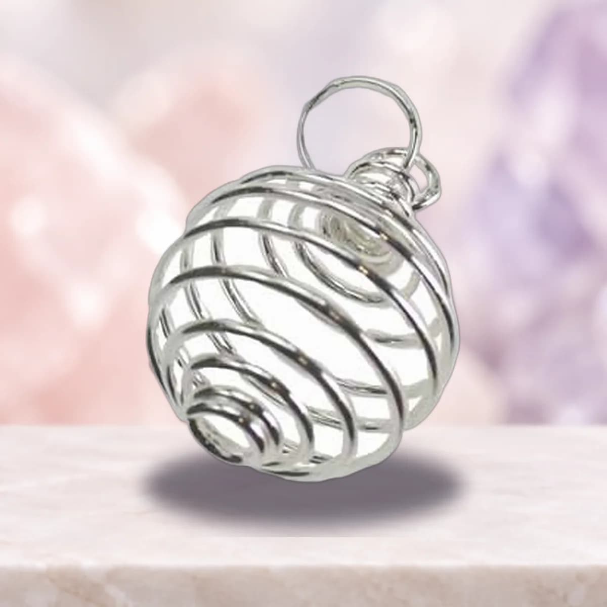 (set of 24) 1" Silver Plated coil