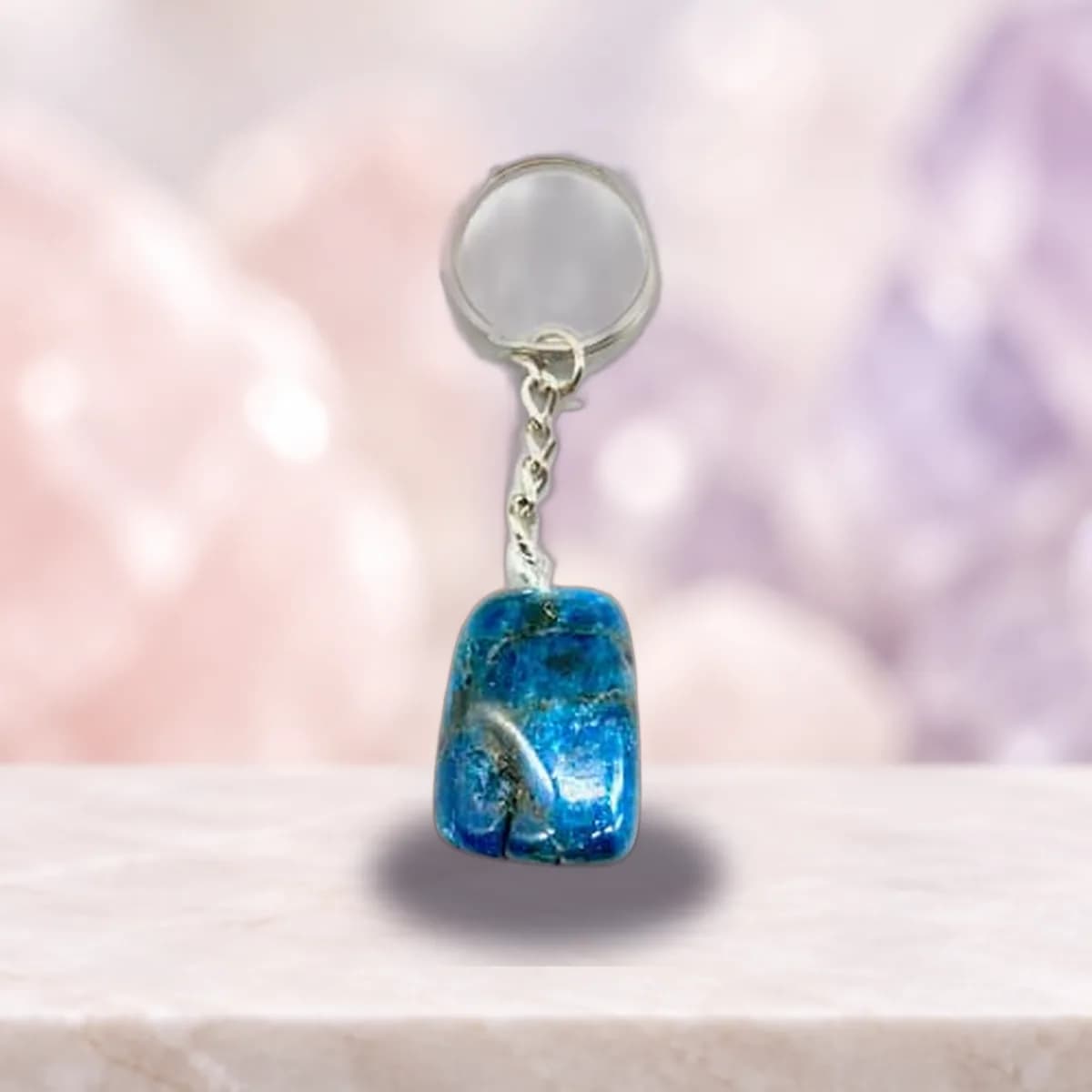 Apatite, Blue keychain