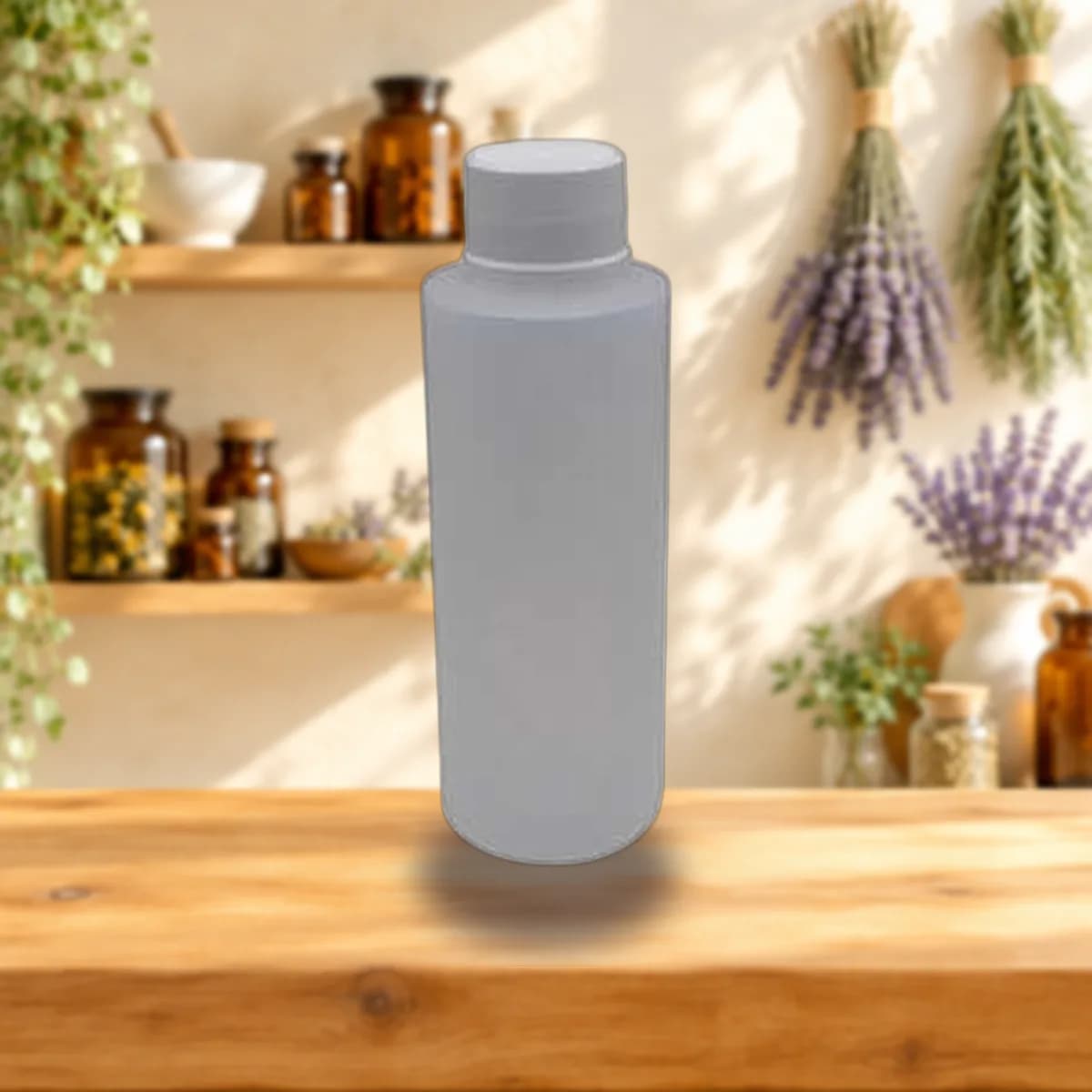8 oz Plastic Bottle with Cap