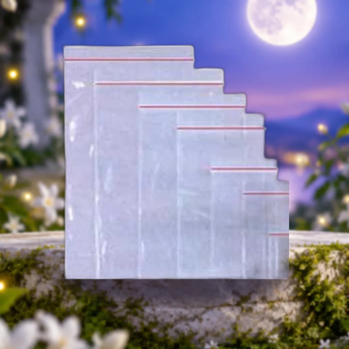 1,000 ReSealable 4" x 8" 2mil