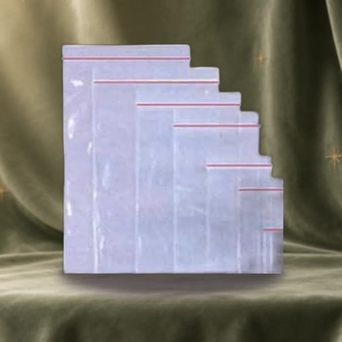 1,000 ReSealable Bags 6" x 6" 2mil