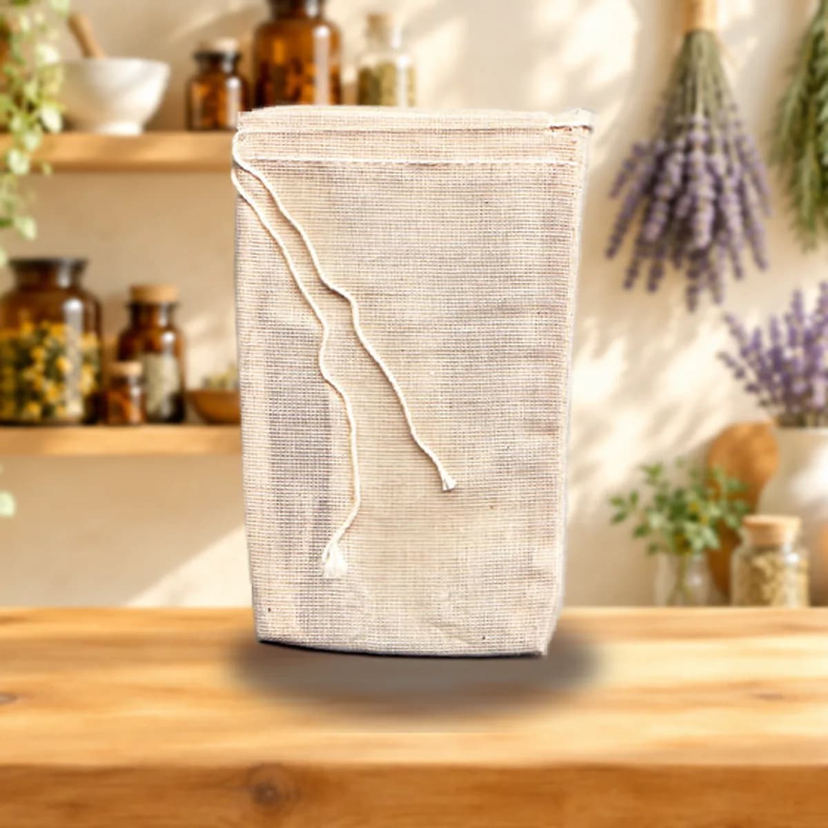 1 Cotton Tea Bag 3" x 5"