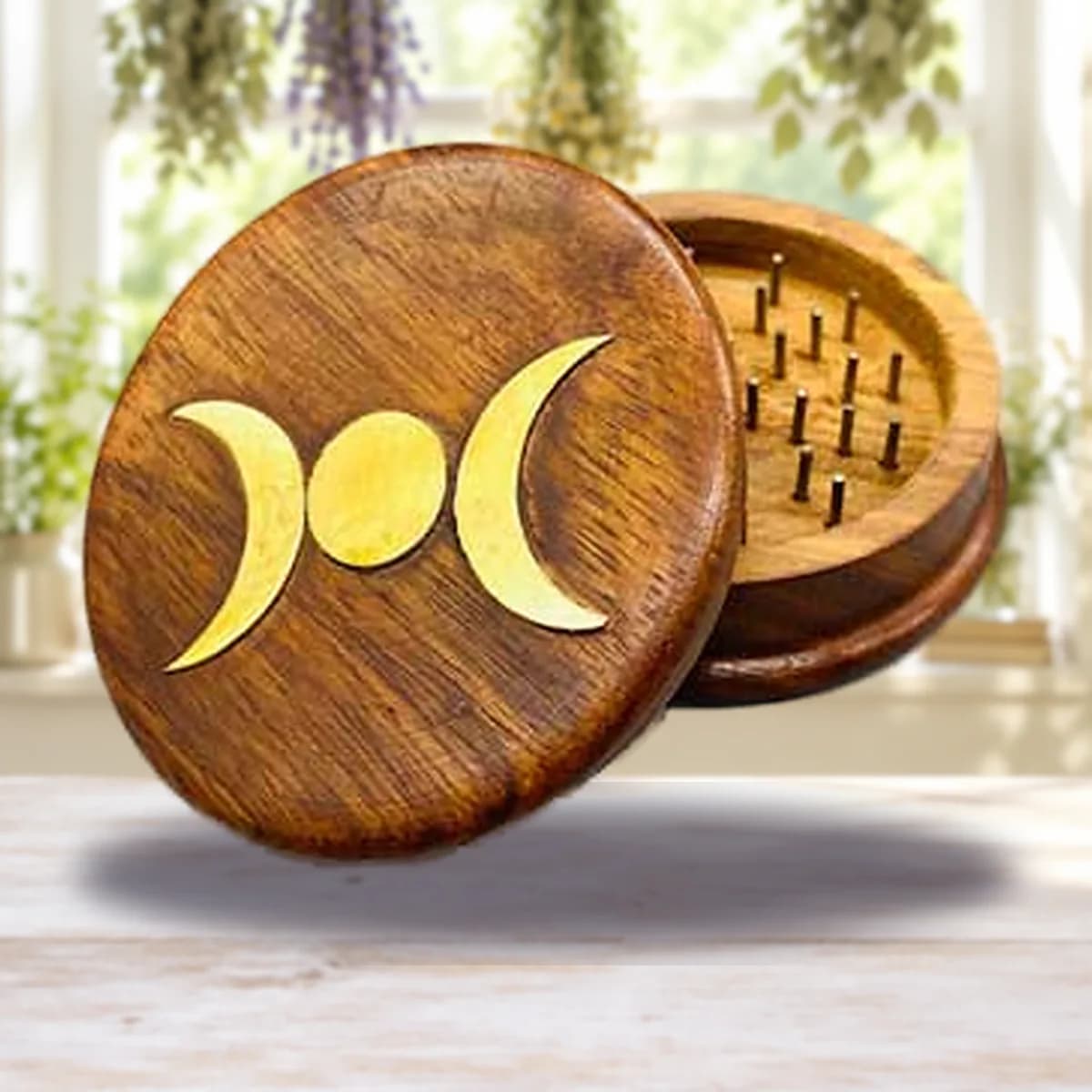 Triple Moon Herb Grinder