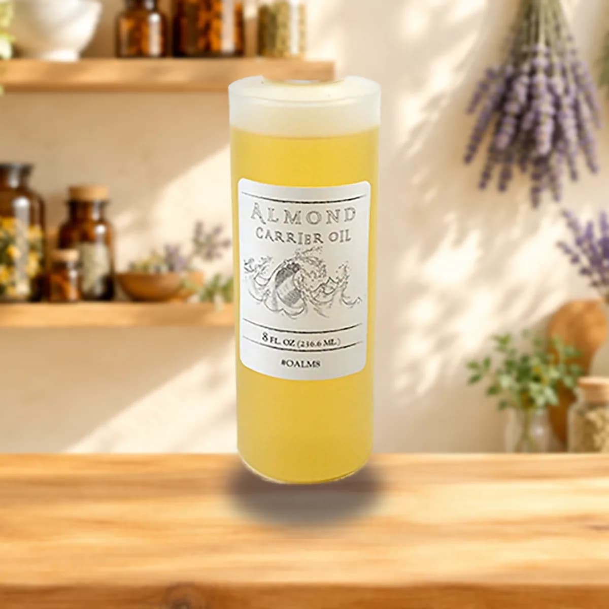 8oz Almond, Sweet carrier oil
