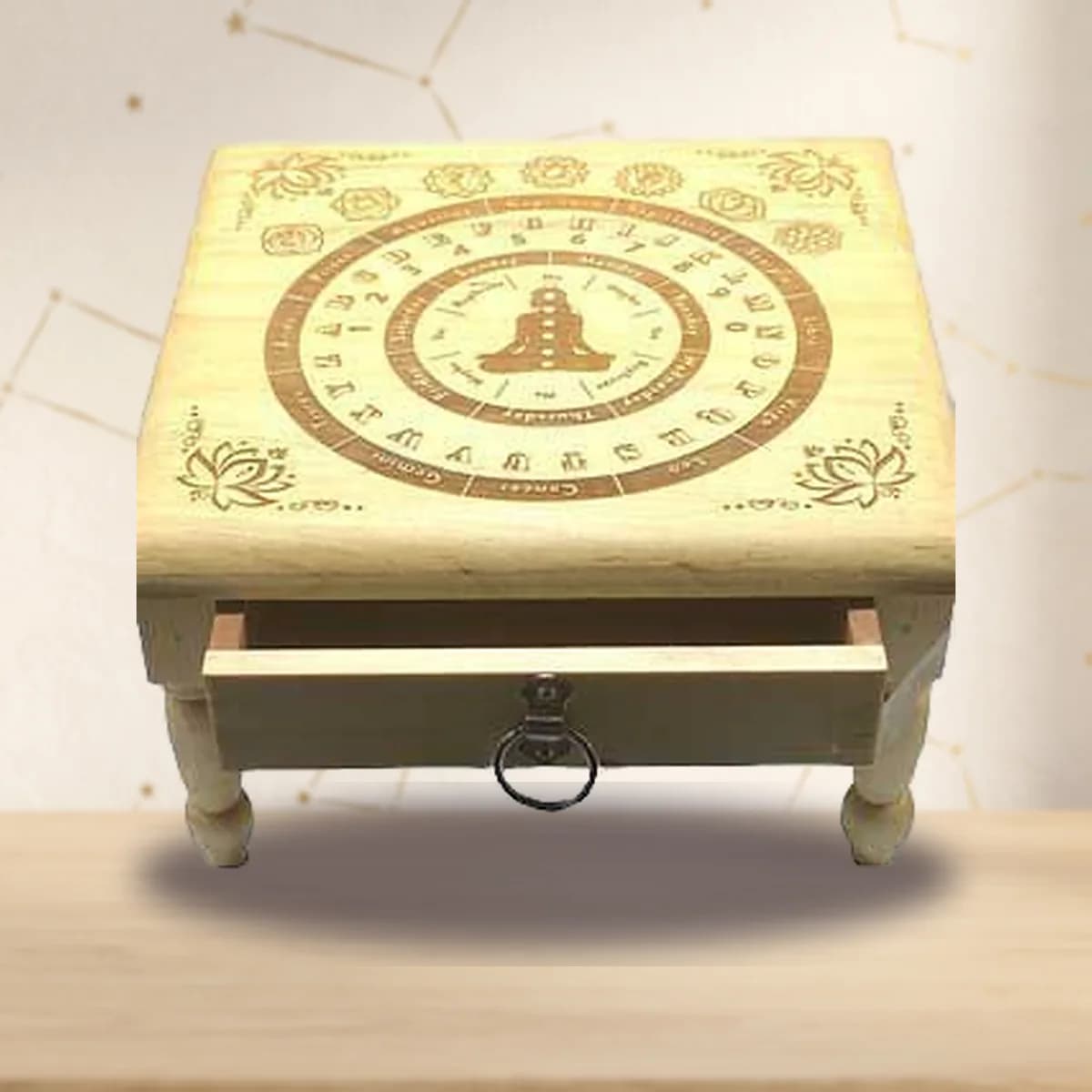 12x 12" Pendulum altar table