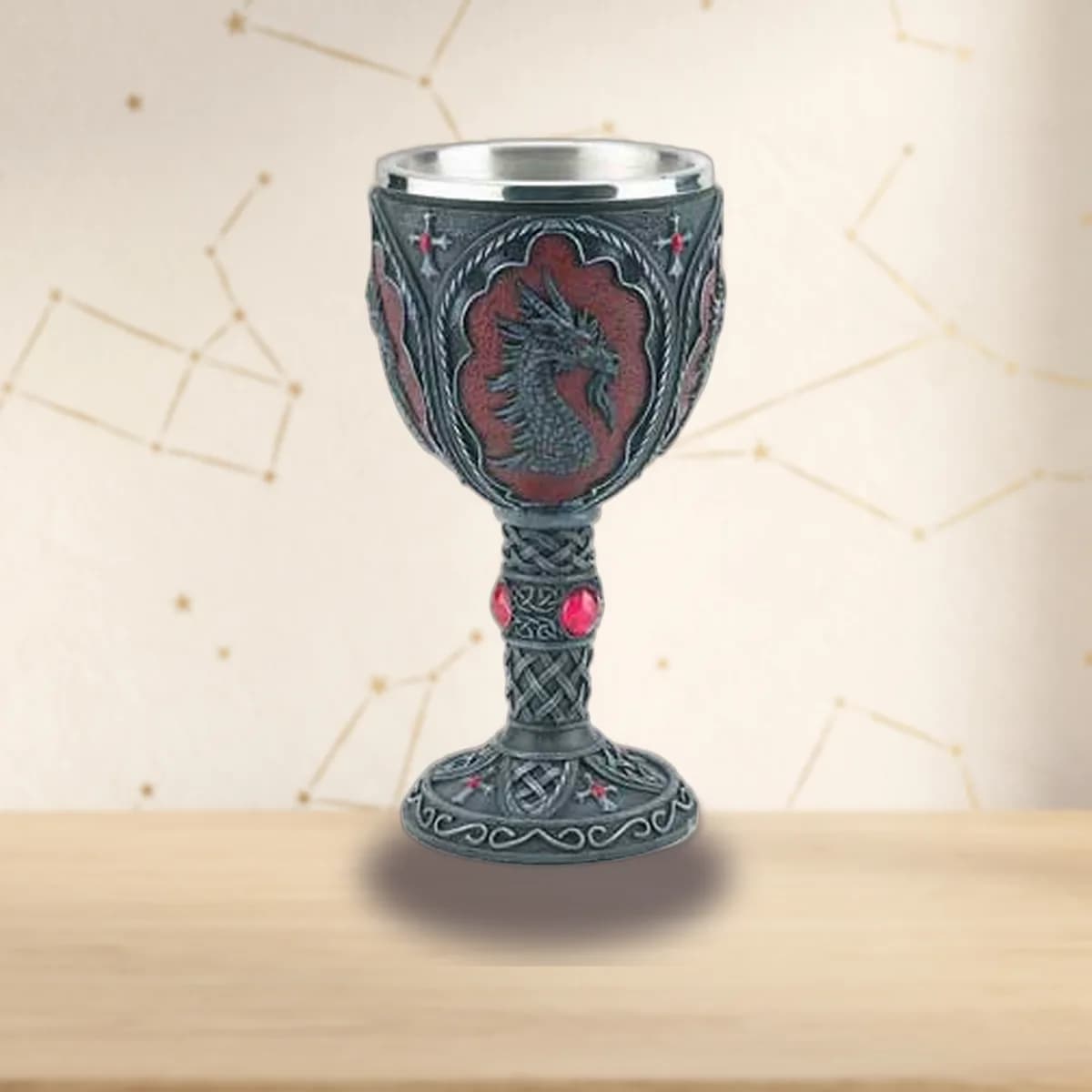 Dragon Chalice 7 1/2"