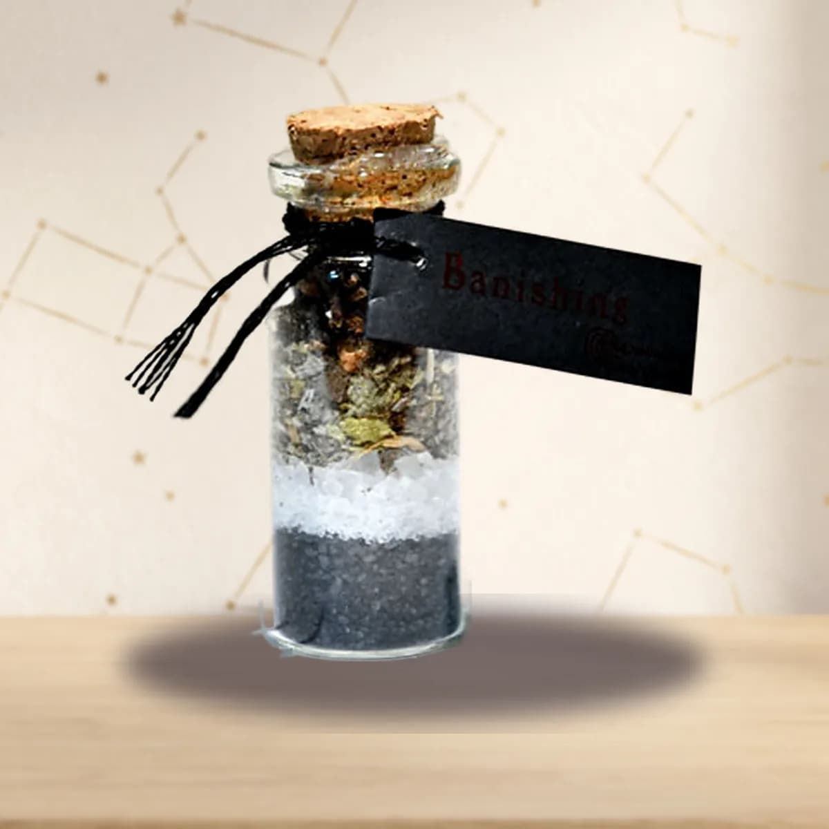 Banishing pocket spellbottle