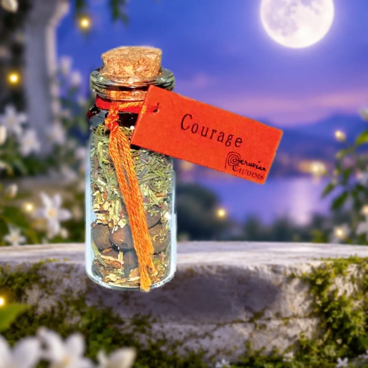 Courage pocket spellbottle