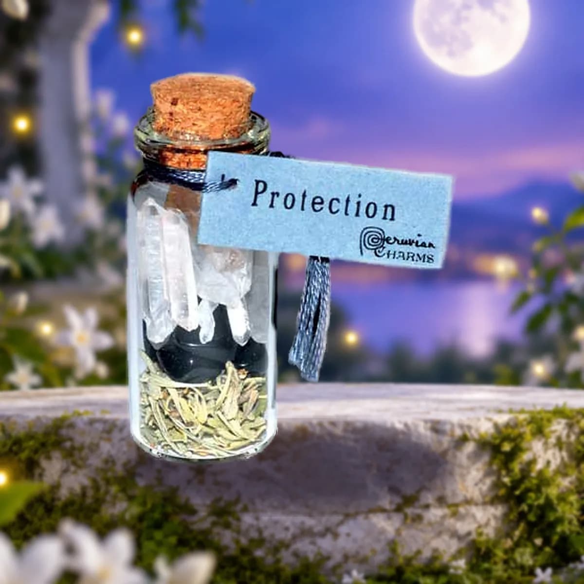 Protection Pocket Spell Bottle