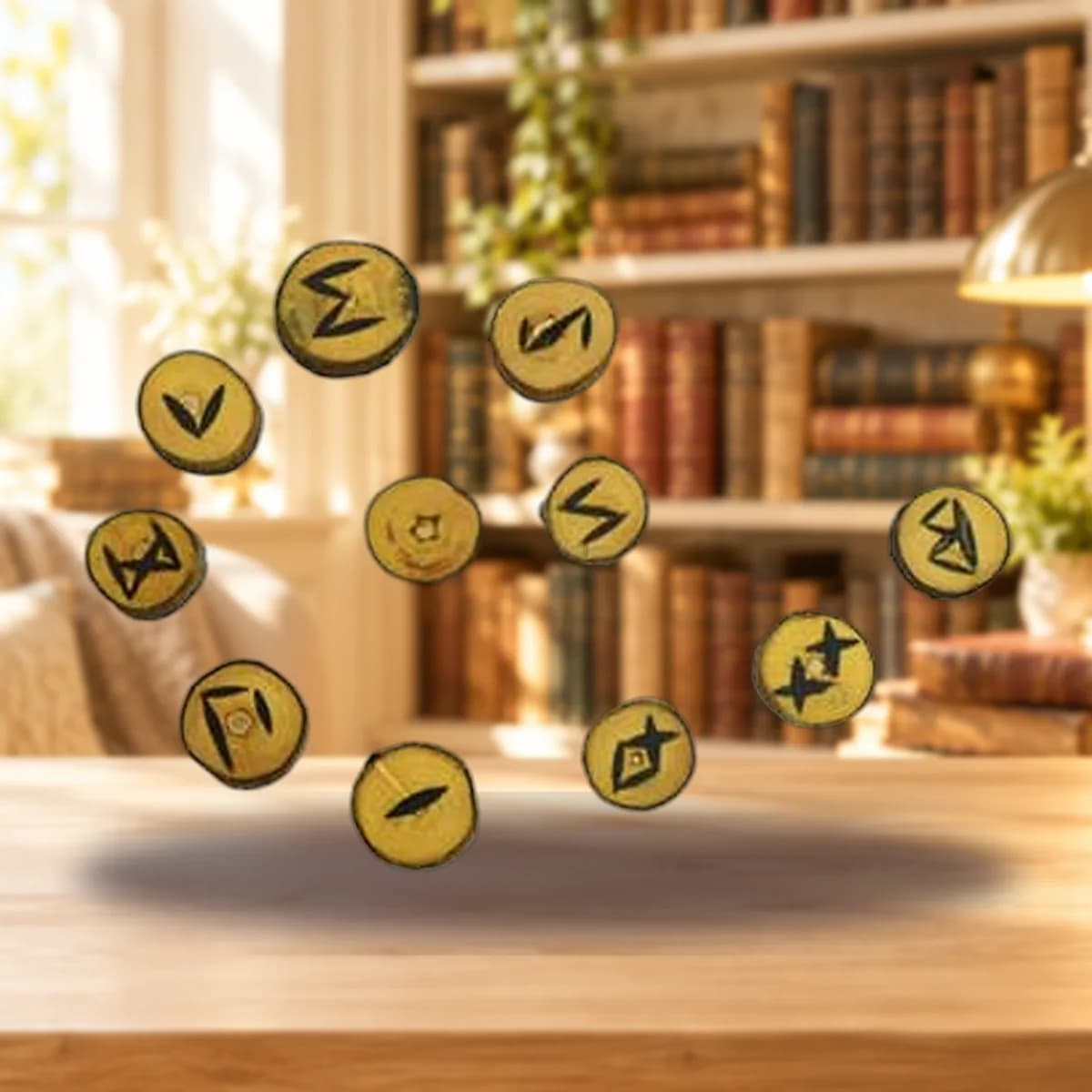 Wood rune set