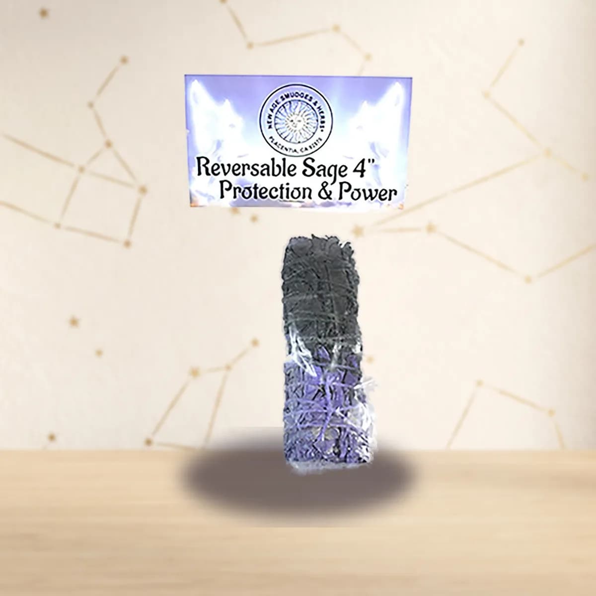 4" Protection & Power reversable smudge stick