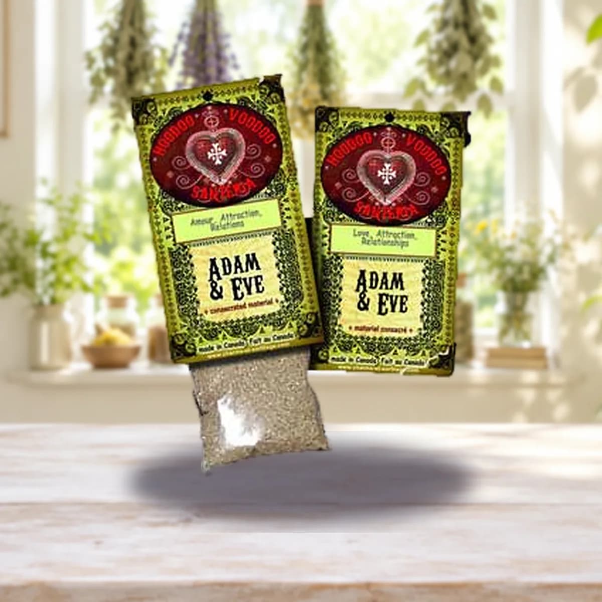 .5oz Adam & Eve sachet powder consecrated