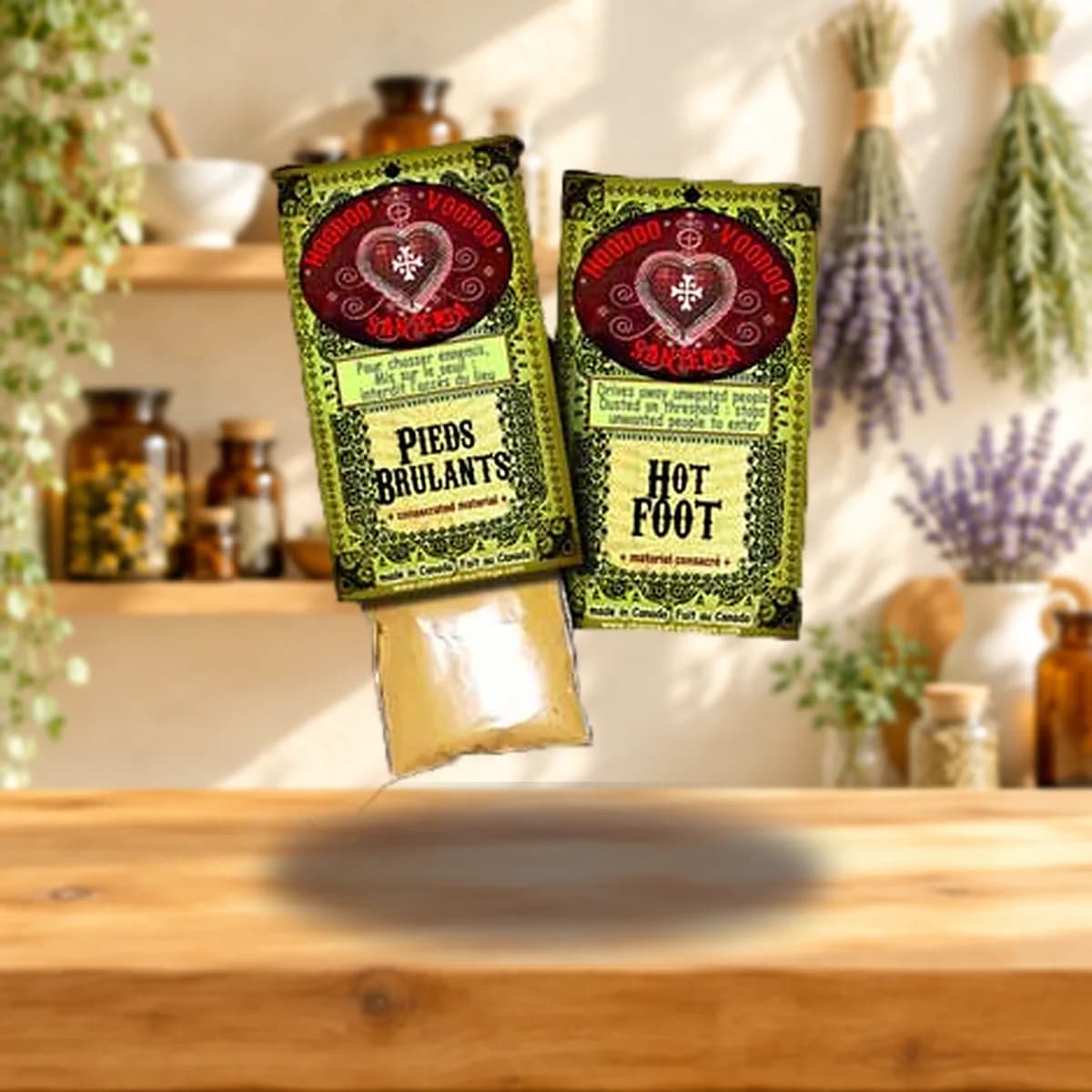 .5oz Hot Foot sachet powder consecrated