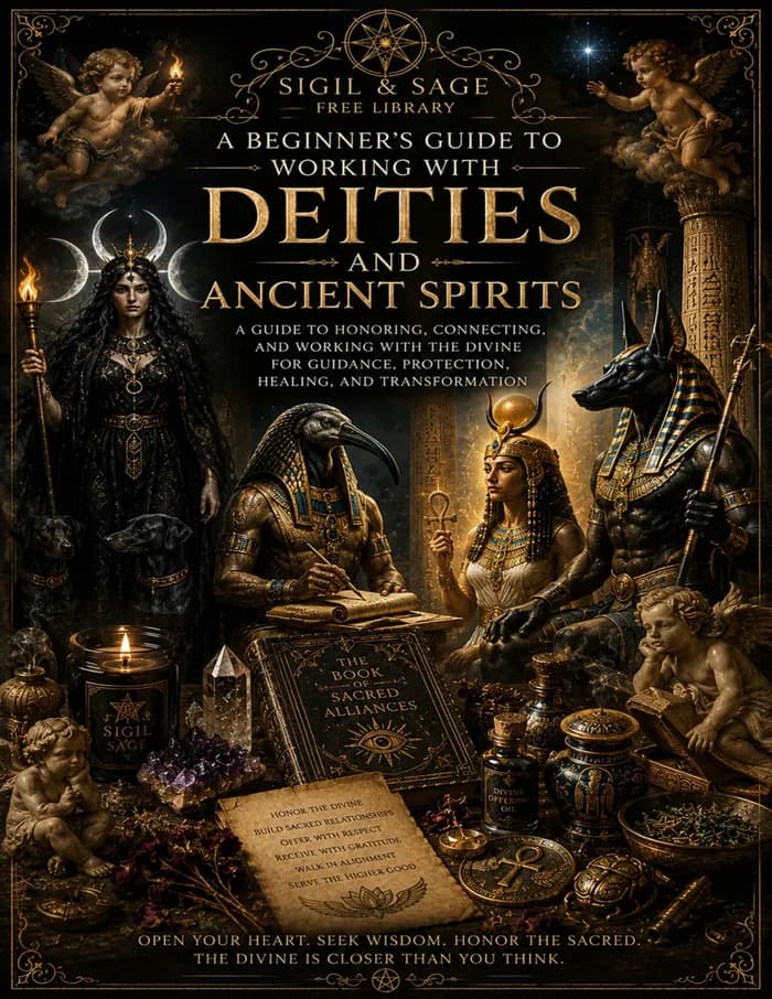 Cover of A Beginner's Guide to Working with Deities and Ancient Spirits