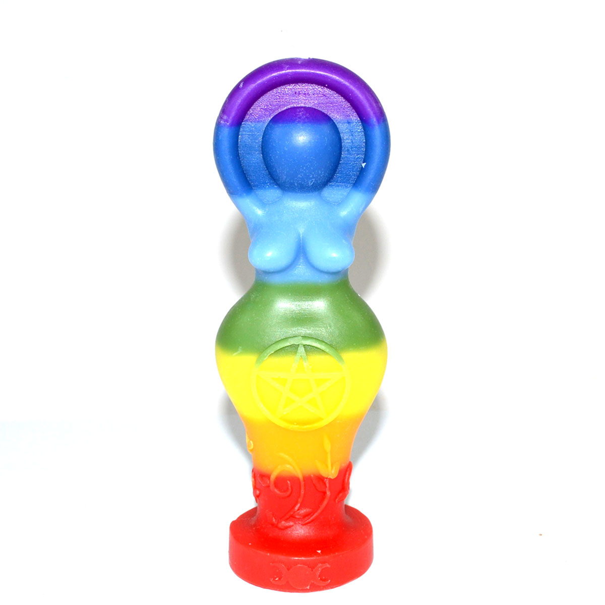 5 1/2" Chakra Goddess candle