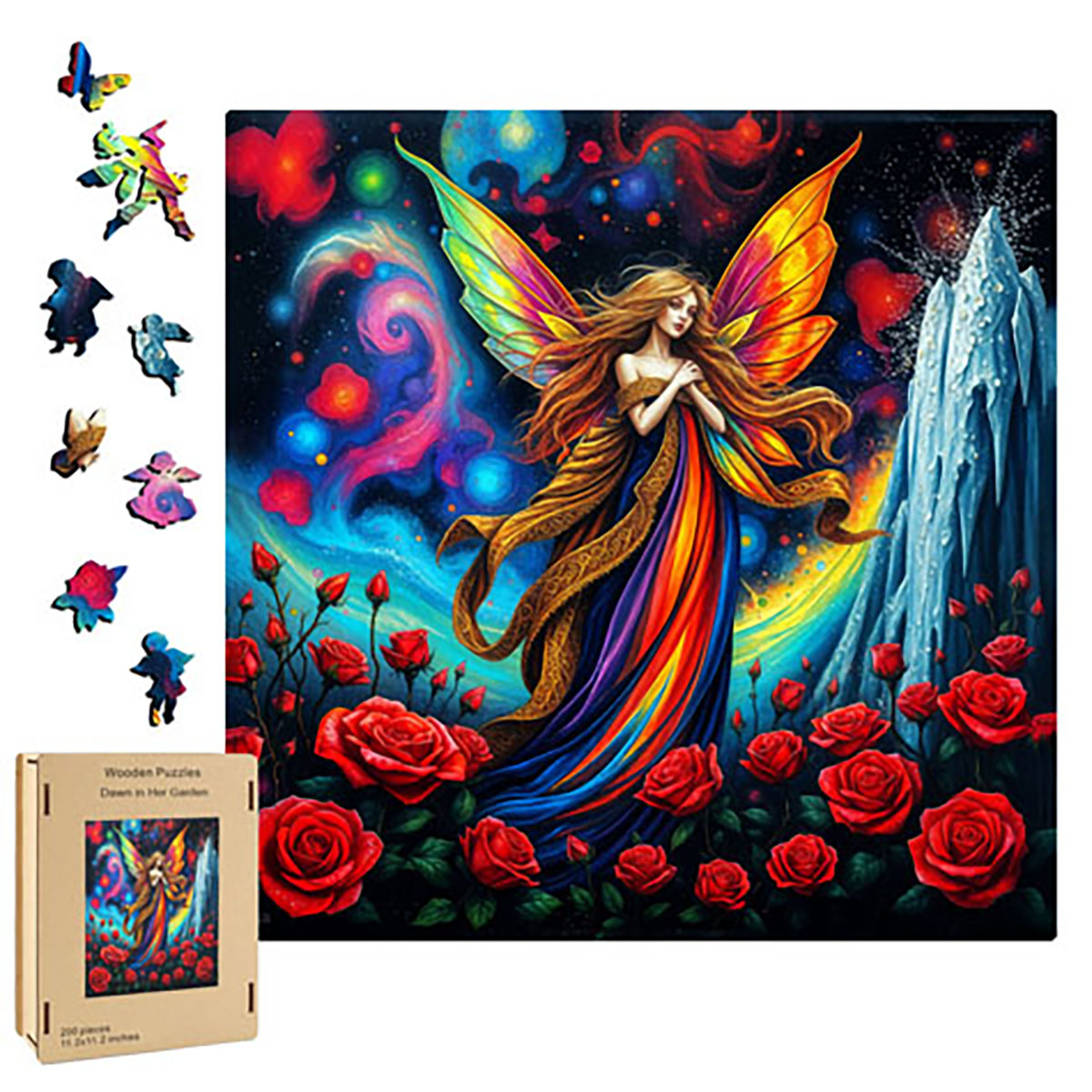 Fairy wood puzzle